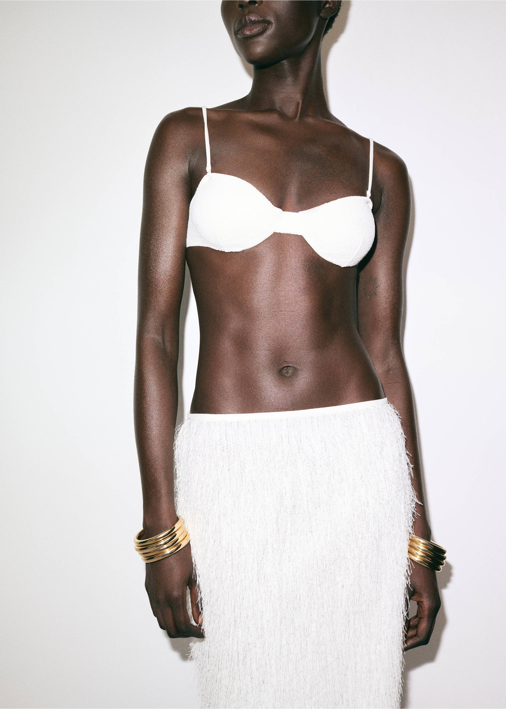 Mixed bracelet set - Details of the article 9, Gold. Ref: 27034435-00.