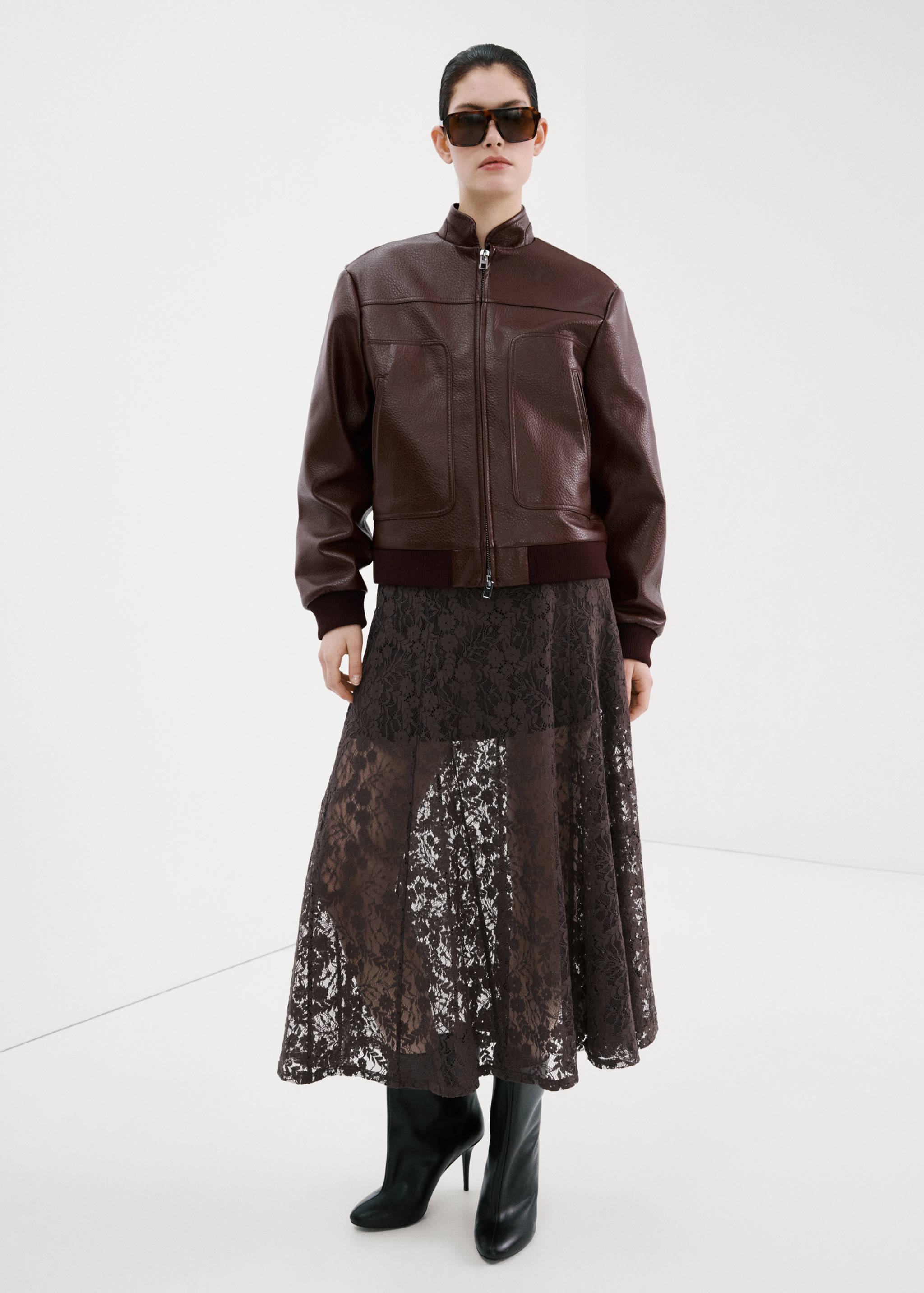 Combined lace dress - General plane