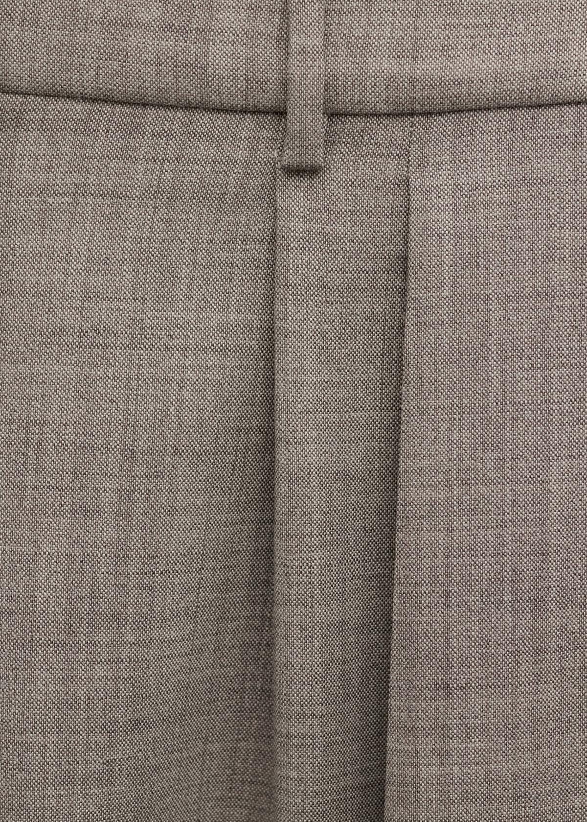 Low-rise wool trousers — Grey