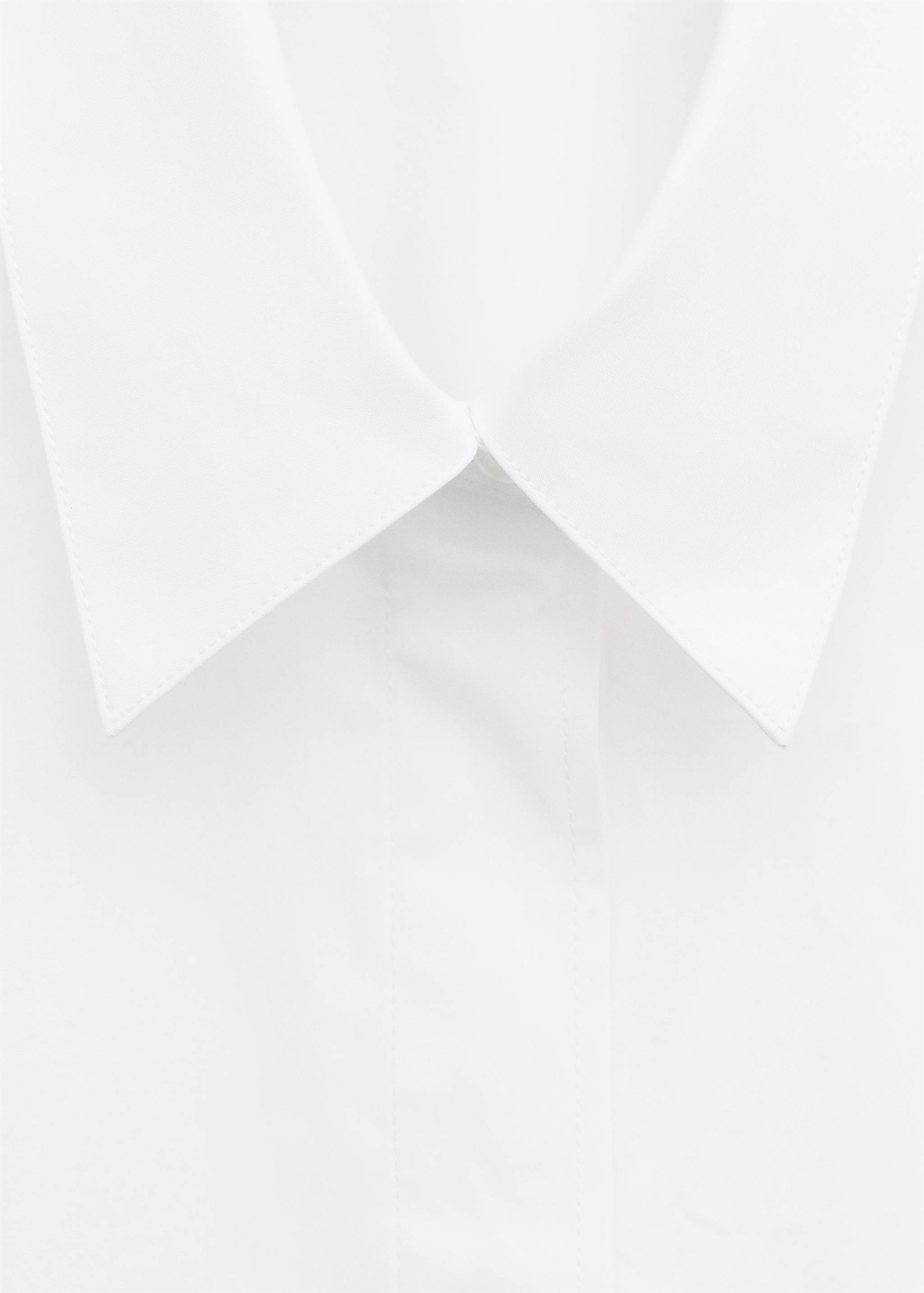 Рубашка с рукавами три четверти на пуговицах - Деталь изделия 8