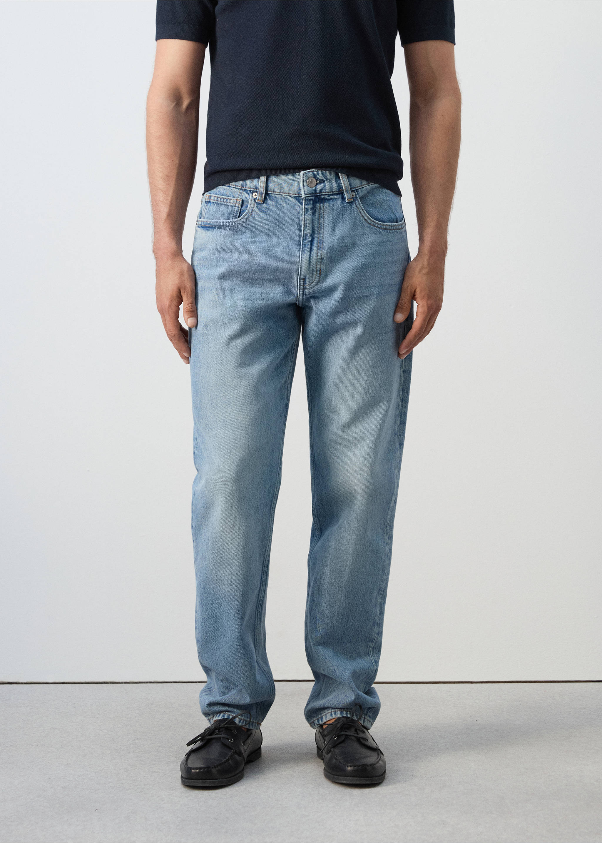 Bob regular-fit jeans - Medium plane, Medium Blue. Ref: 27034449-00.