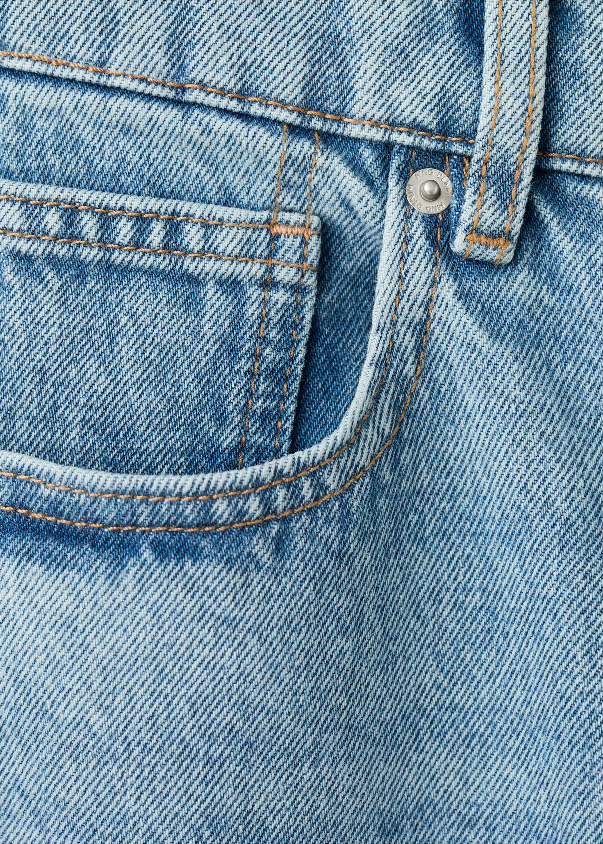 Bob regular-fit jeans - Details of the article 0, Medium Blue. Ref: 27034449-00.