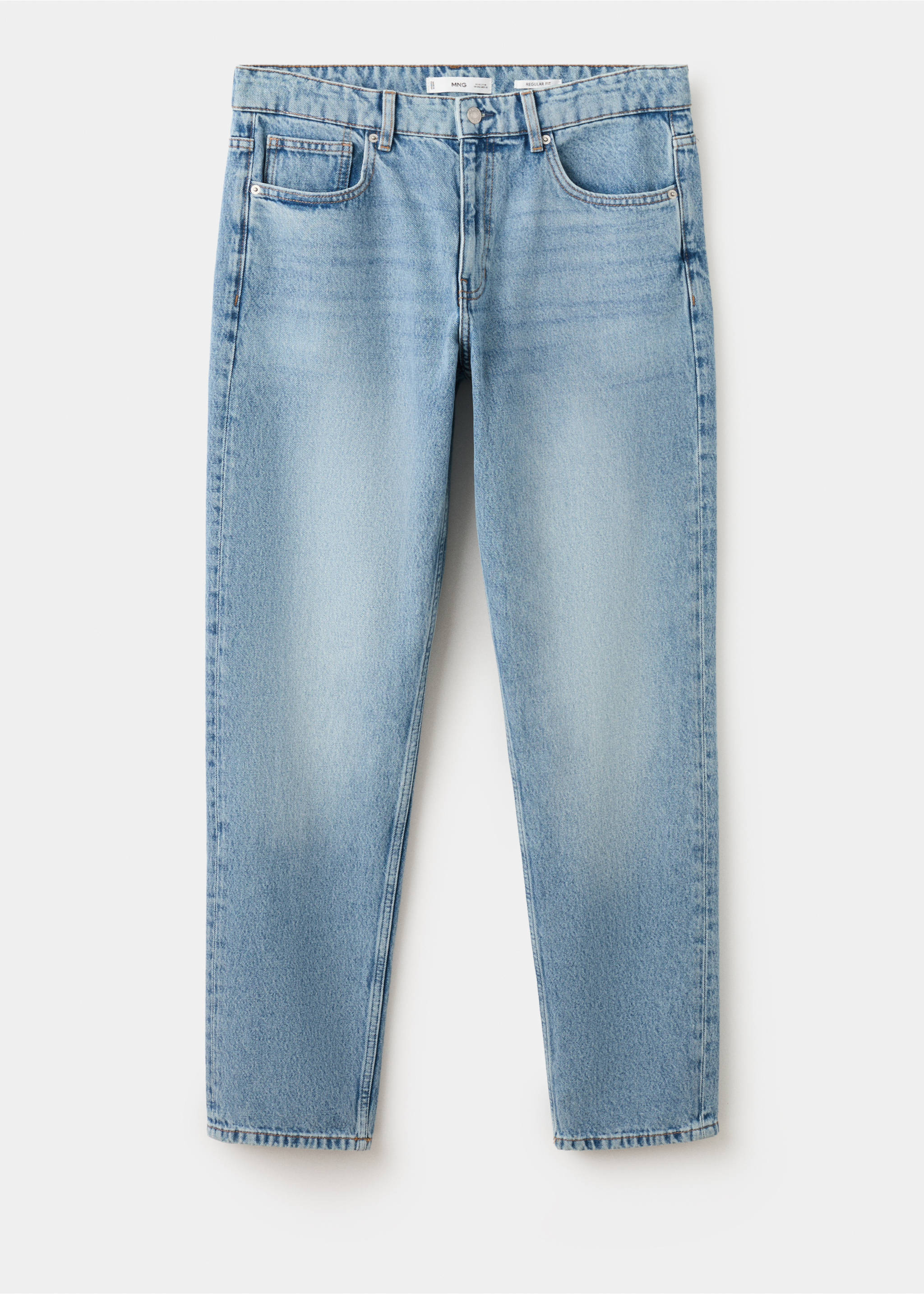 Jeans Bob regular fit - Artículo sin modelo, Azul medio. Ref: 27034449-00.