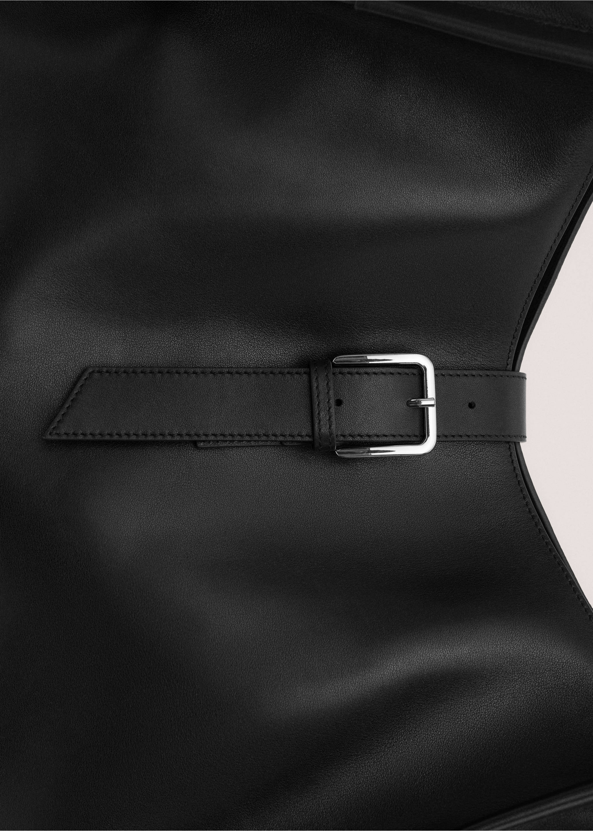 Maxi sac cabas en cuir - Détail de l'article 2, Noir. Ref: 27034450-00.