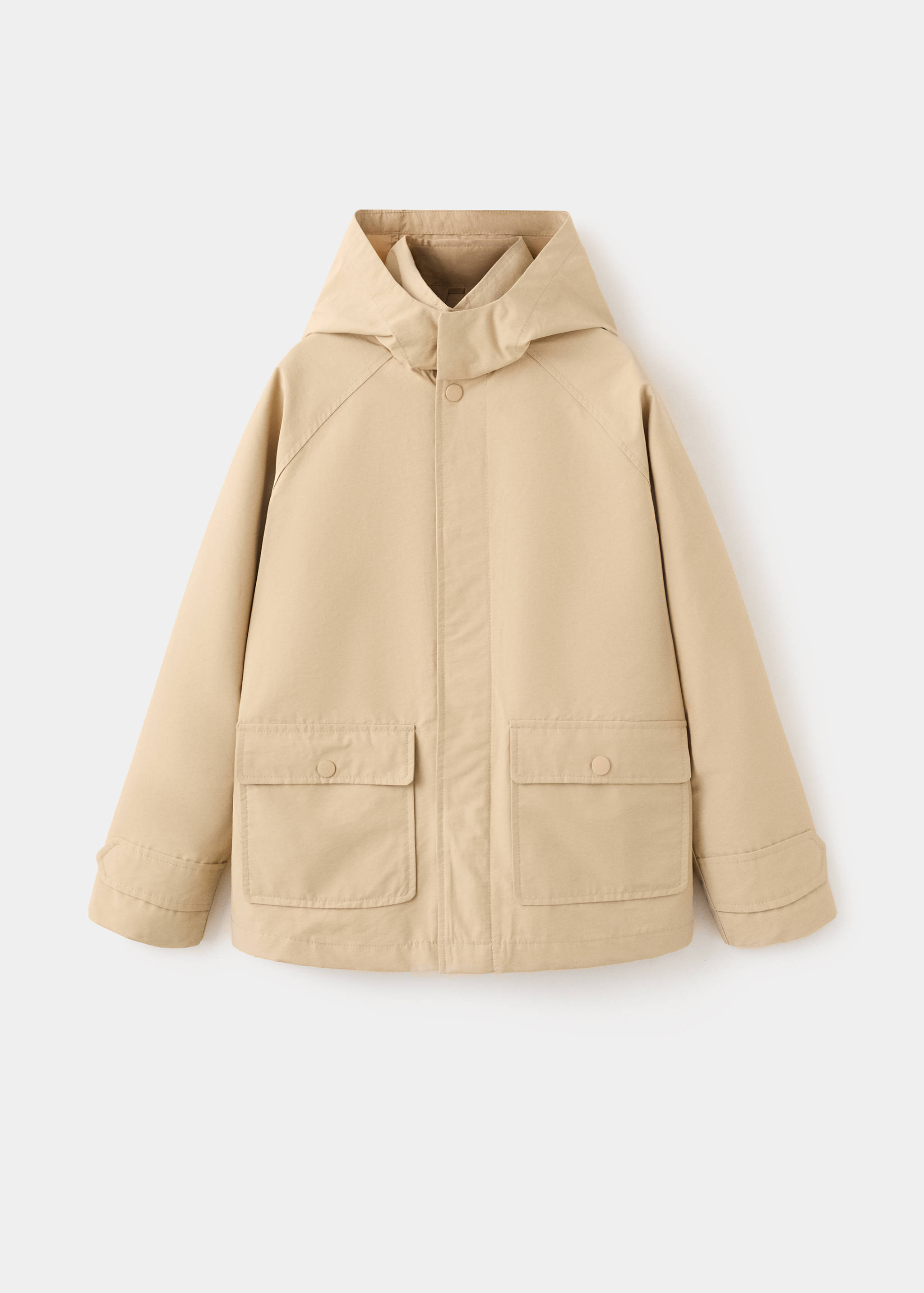Hooded parka with pocket detailing - Article without model