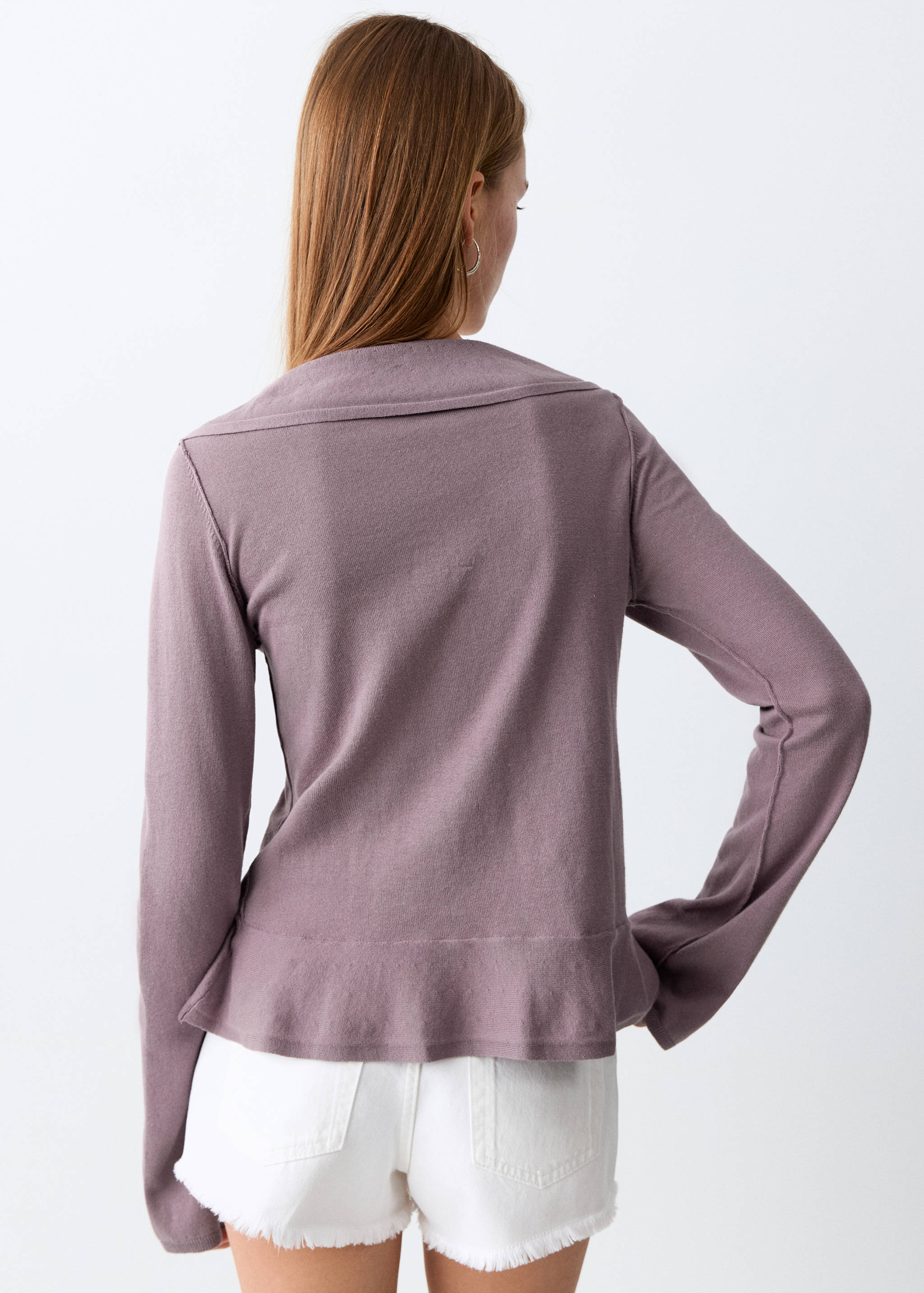 Càrdigan volants - Revers de l'article