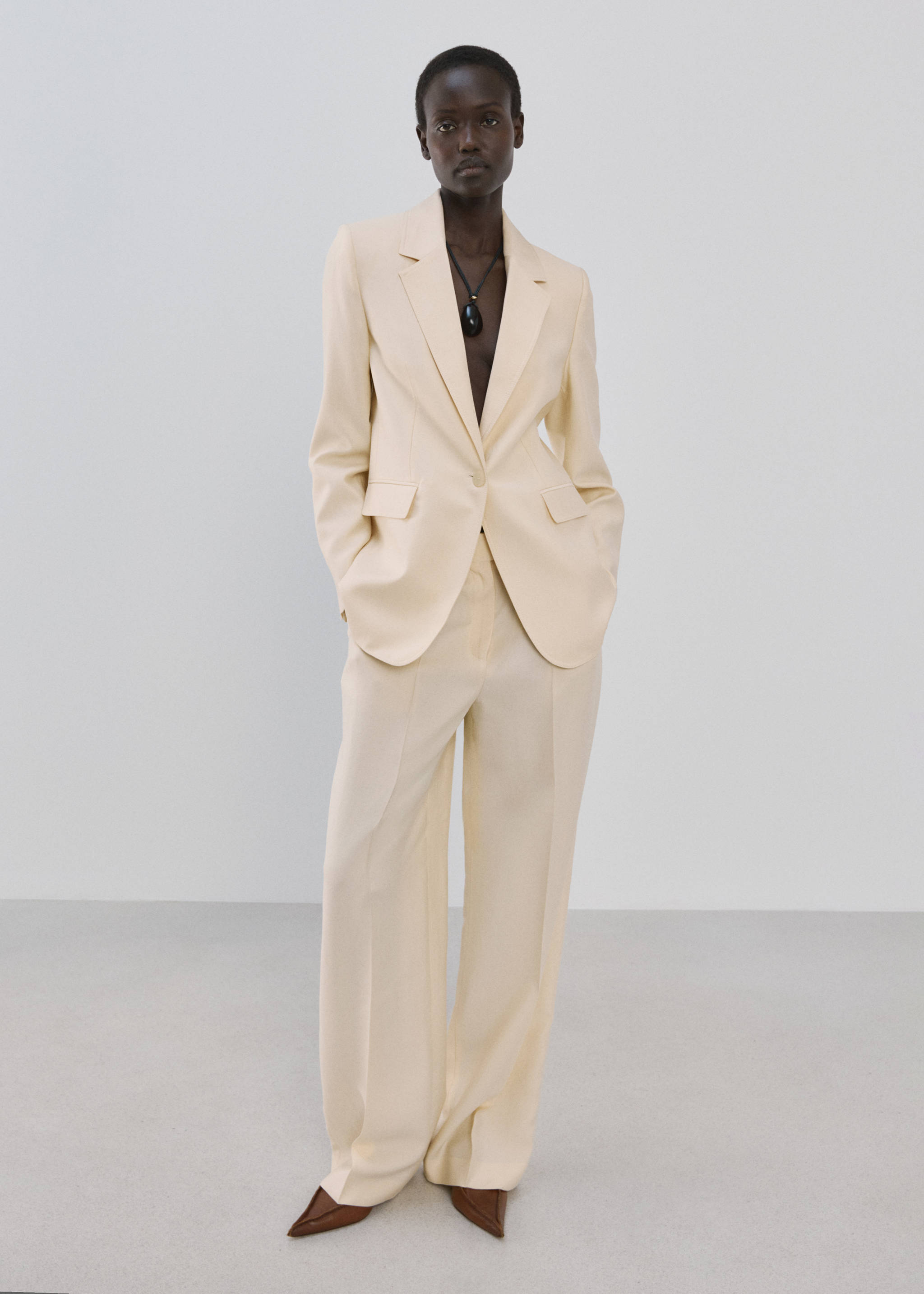 Blazer costume Lyocell - Plan général