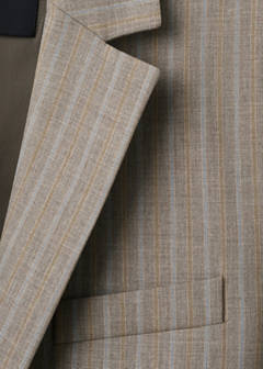 Wool-blend suit blazer — Medium Brown 5