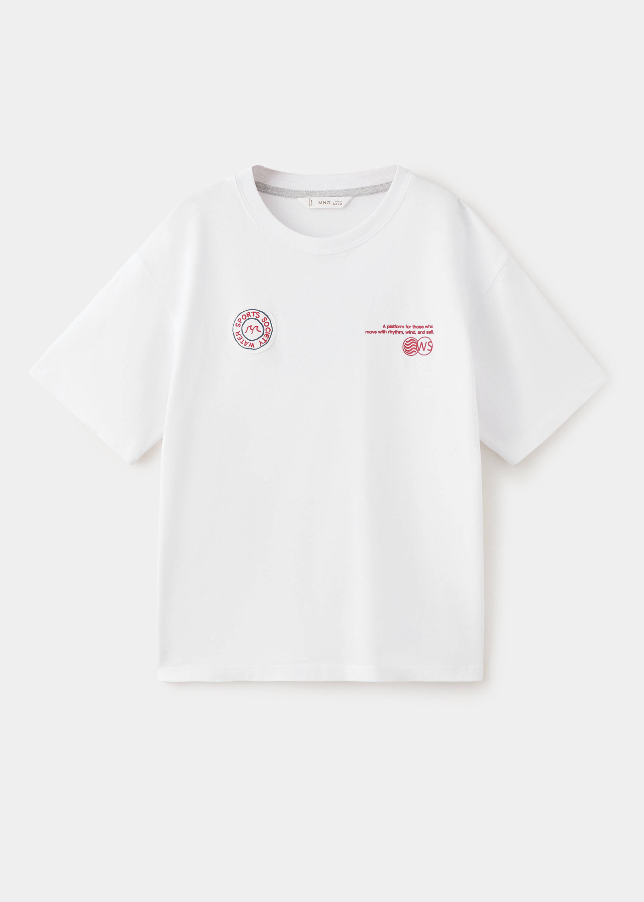 T-shirt en coton imprimé - Article sans modèle