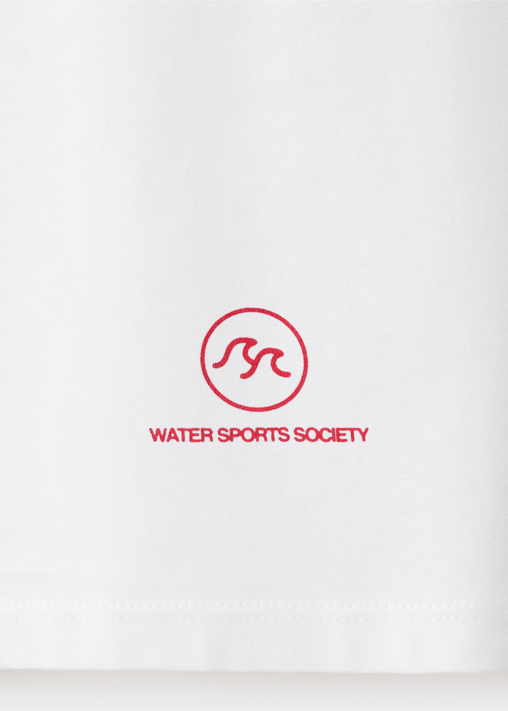 Printed cotton-blend t-shirt - Details of the article 0, White. Ref: 27035146-00.