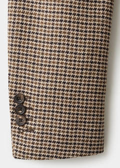 Balli il Lanificio® slim fit wool blend blazer — Brown 10