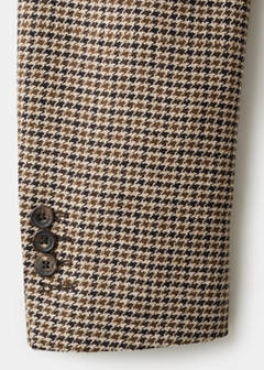 Balli il Lanificio® slim fit wool blend blazer — Brown 20