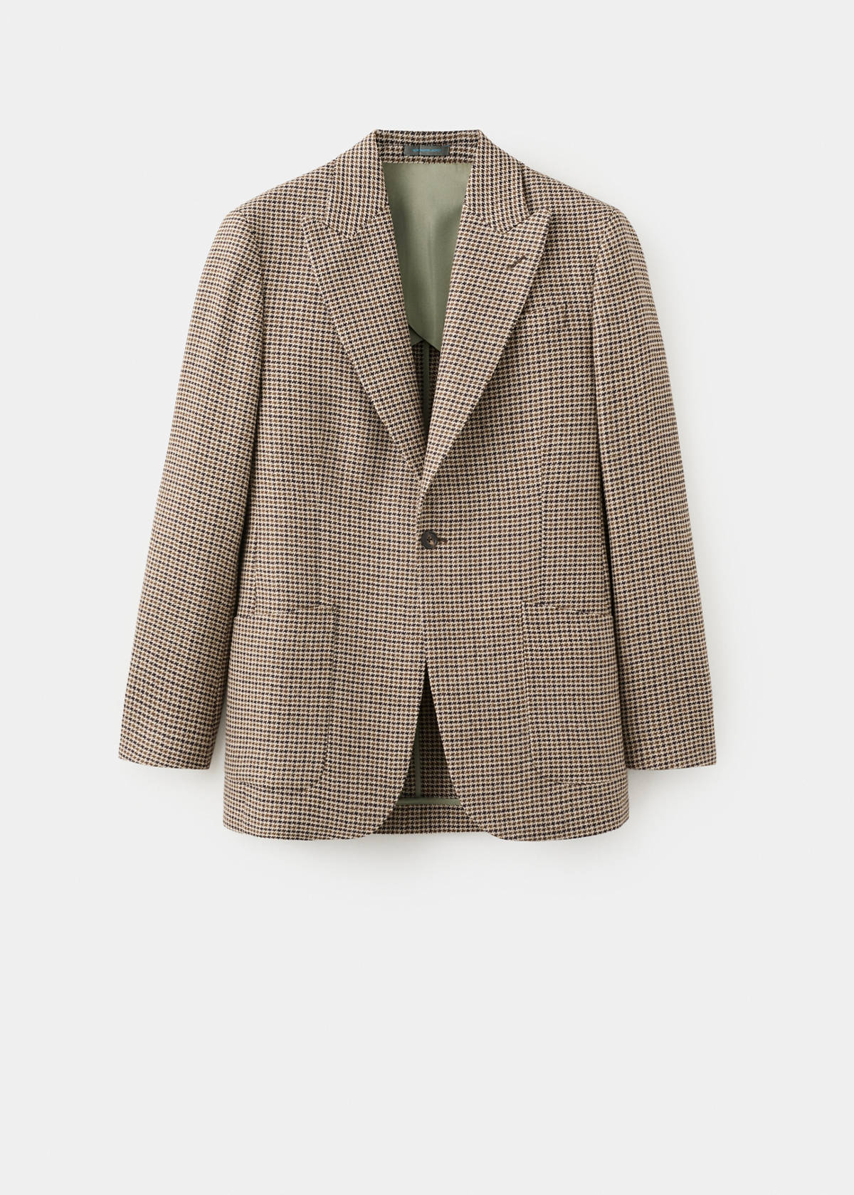 Balli il Lanificio® slim fit wool blend blazer — Brown