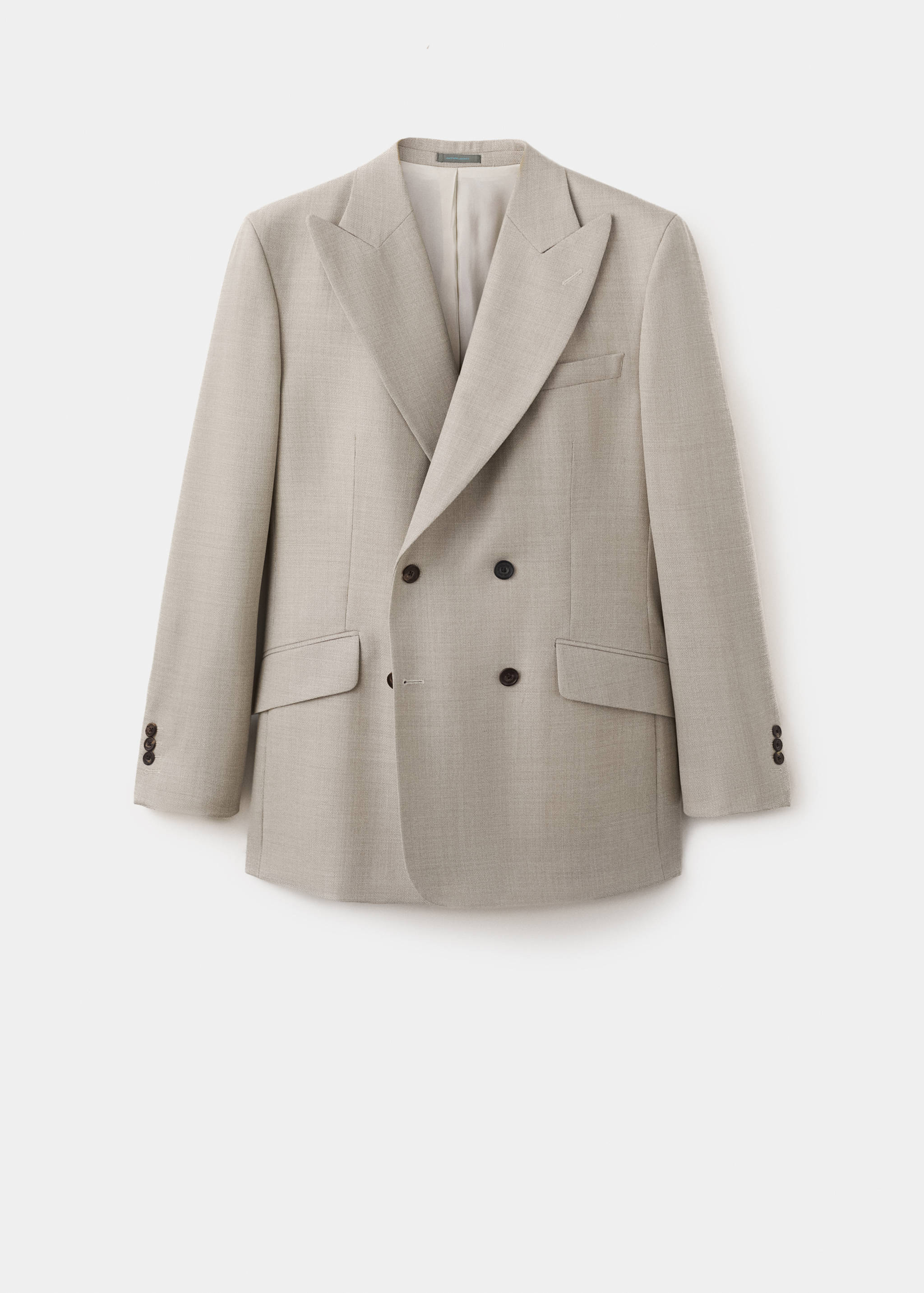 Americana cruzada 100% lana Vitale Barberis Canonico® - Artículo sin modelo