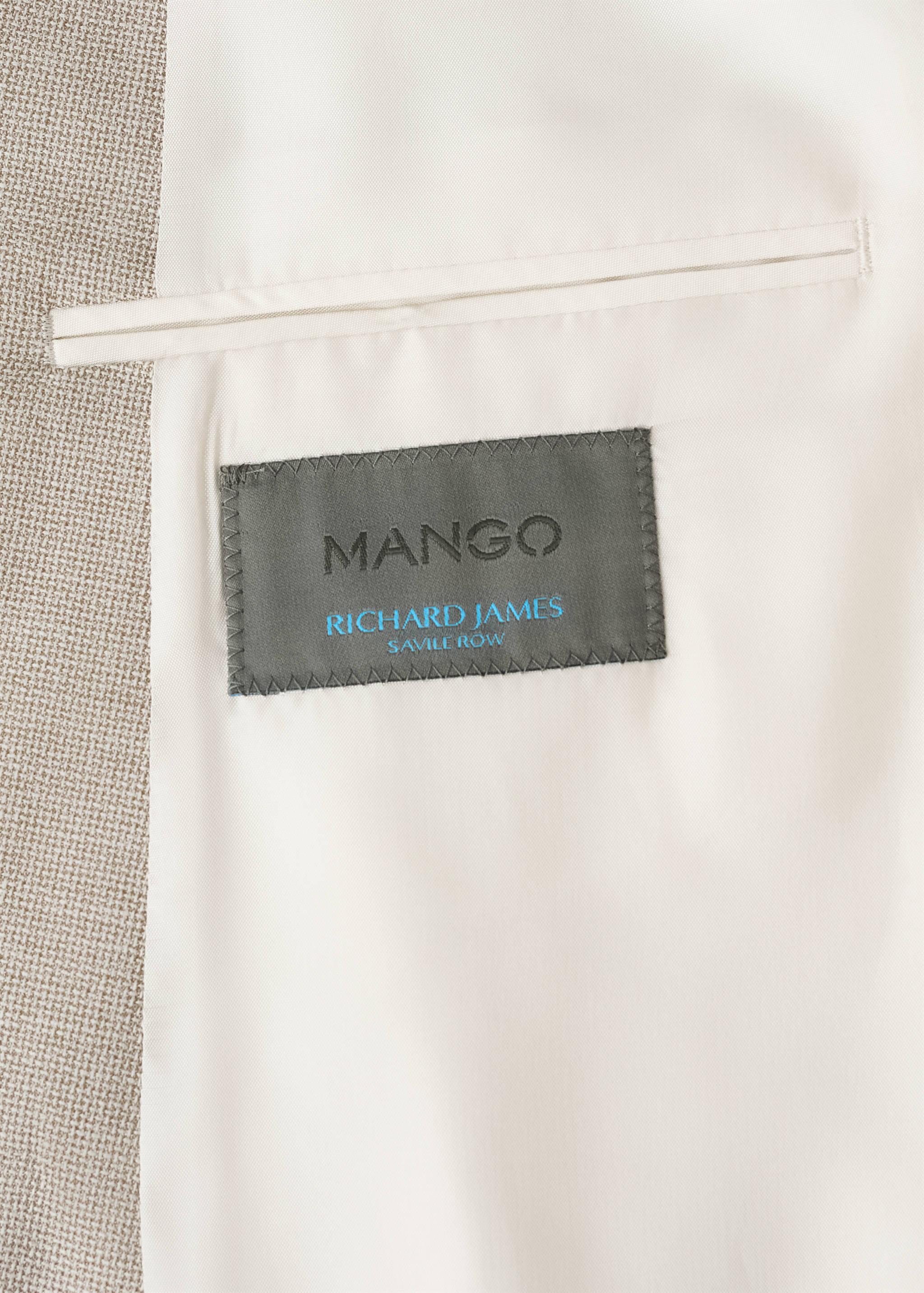 Americana cruzada 100% lana Vitale Barberis Canonico® - Detalle del artículo 0