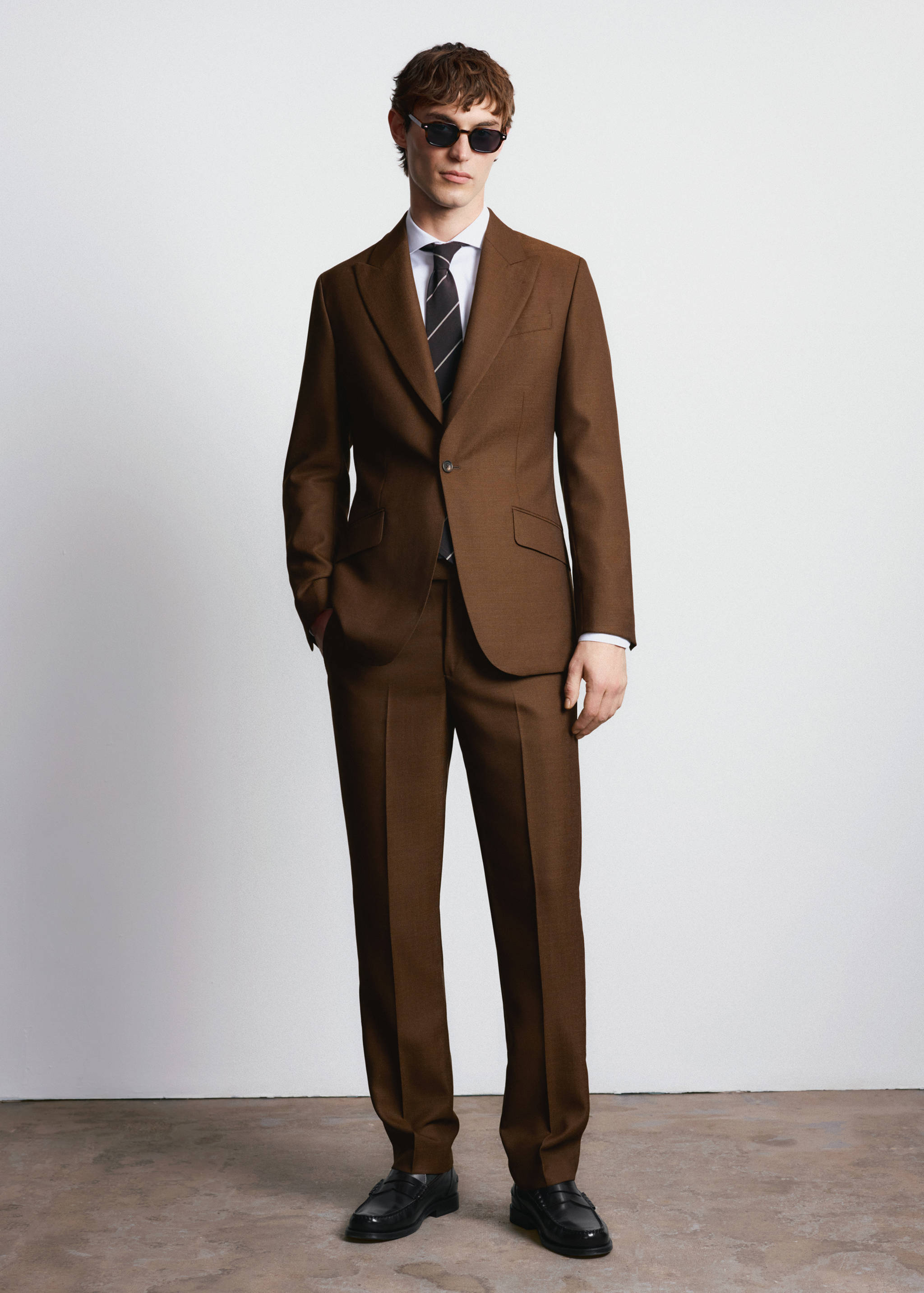 Americana 100% lana Vitale Barberis Canonico® - Detalle del artículo 4