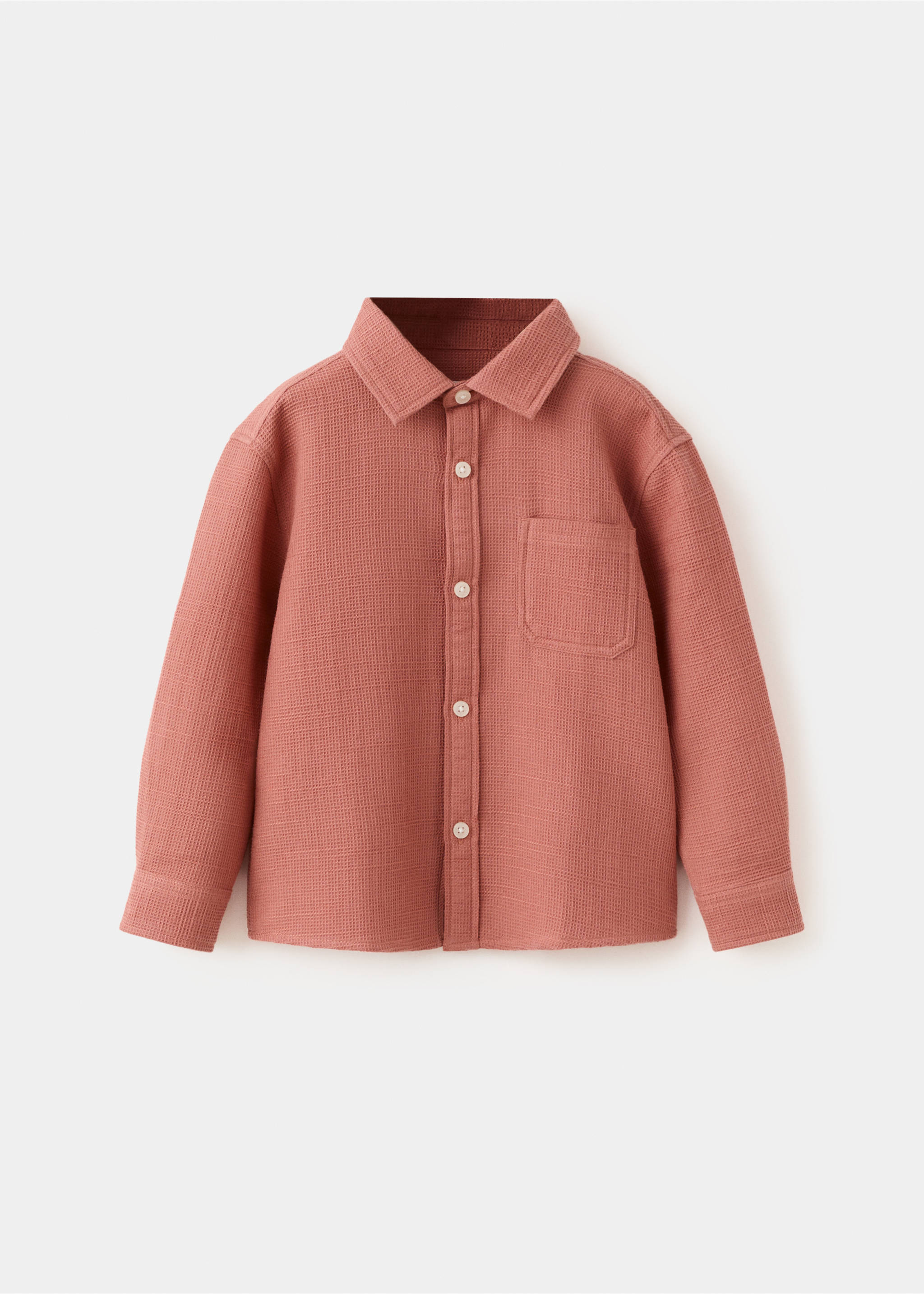 Camisa punto algodón - Artículo sin modelo, Cereza. Ref: 27035153-00.