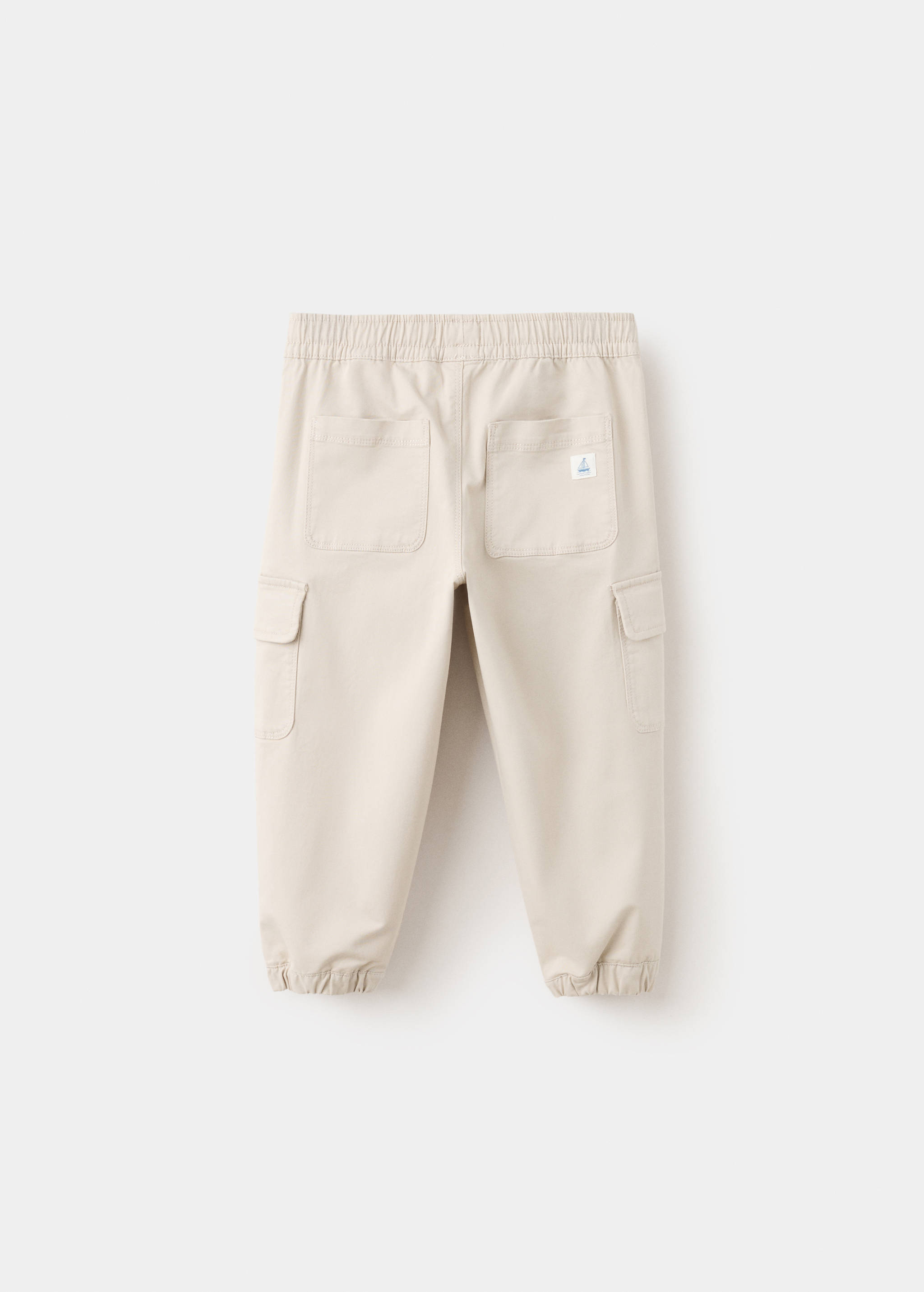 Pantalones cargo algodón - Reverso del artículo