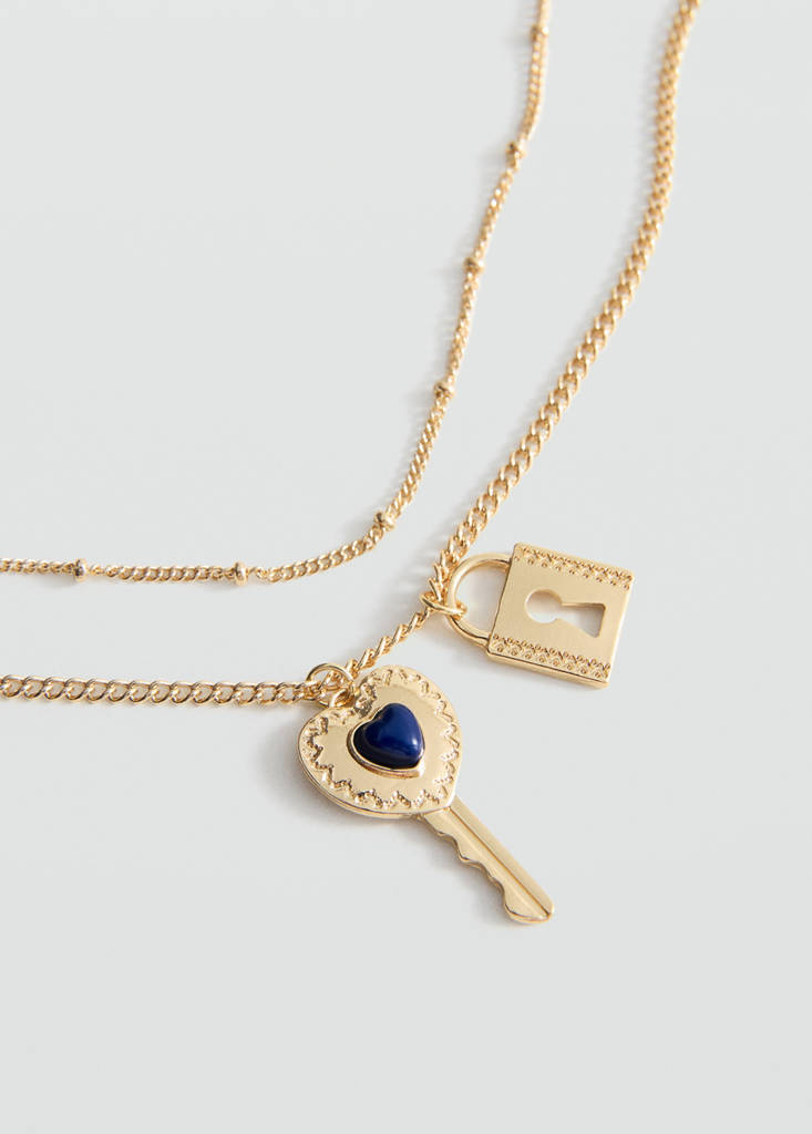 Collar cadenas múltiples