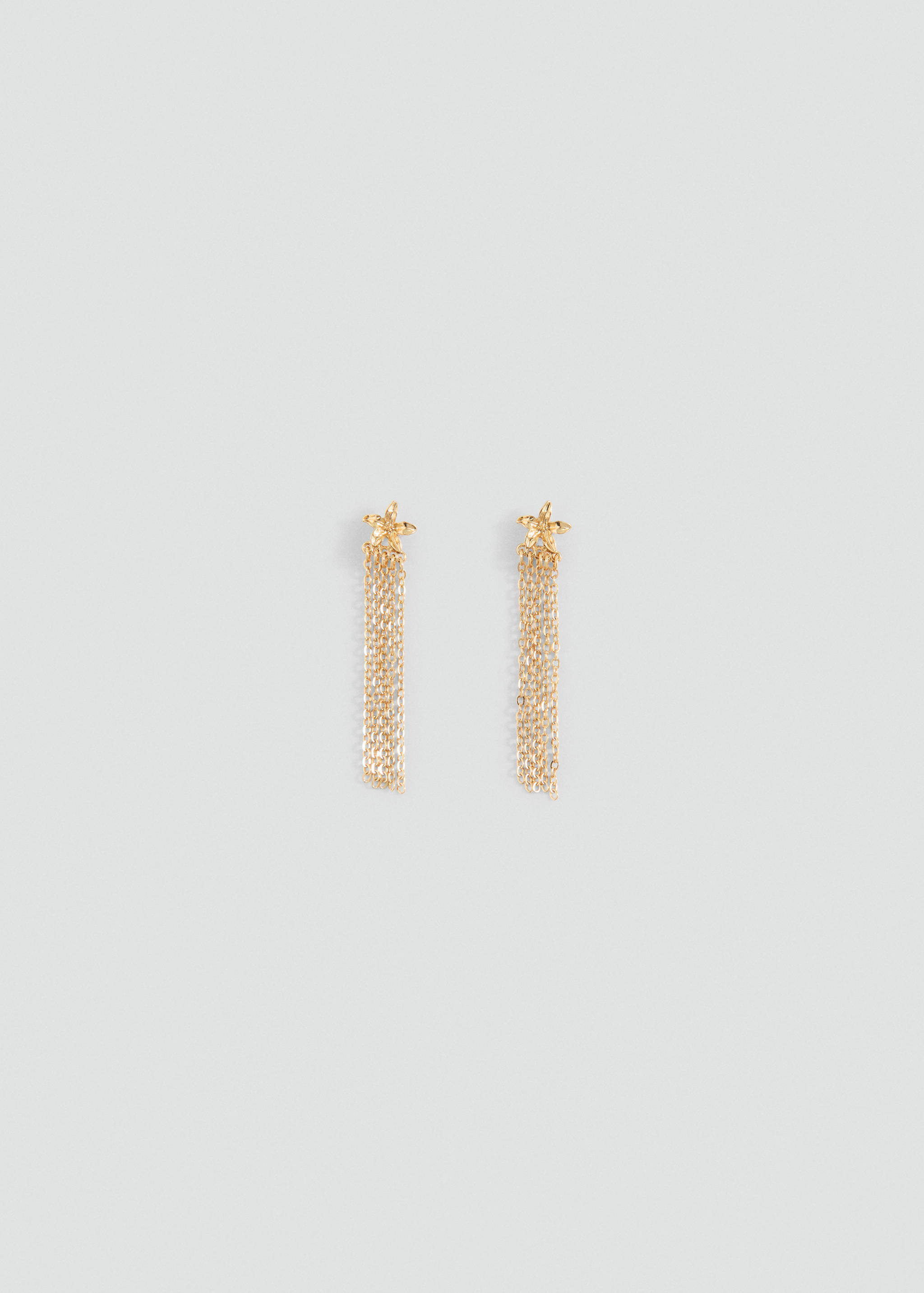 Pendientes cascada diseño flores - Artículo sin modelo