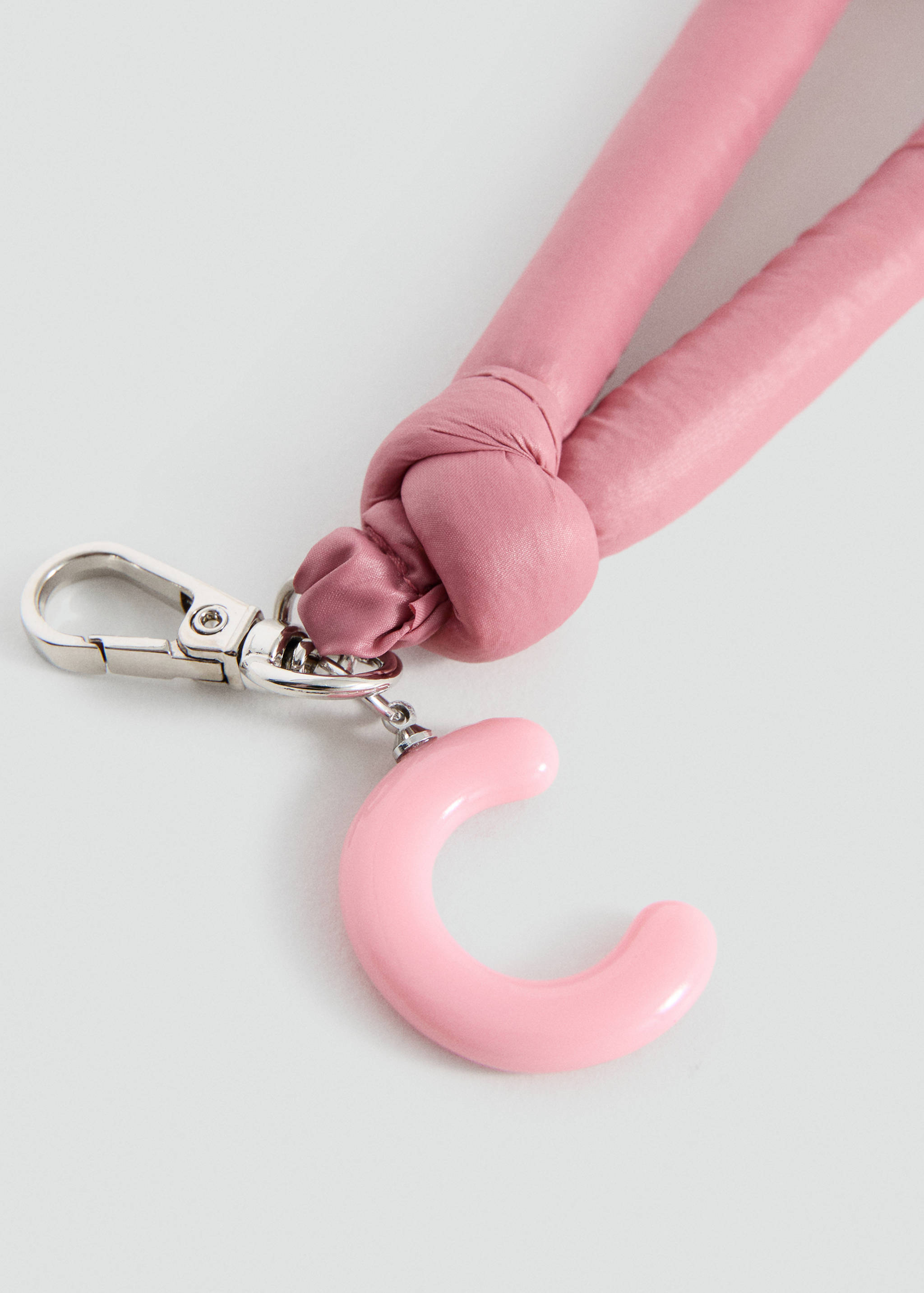 Key ring with initials - Medium plane