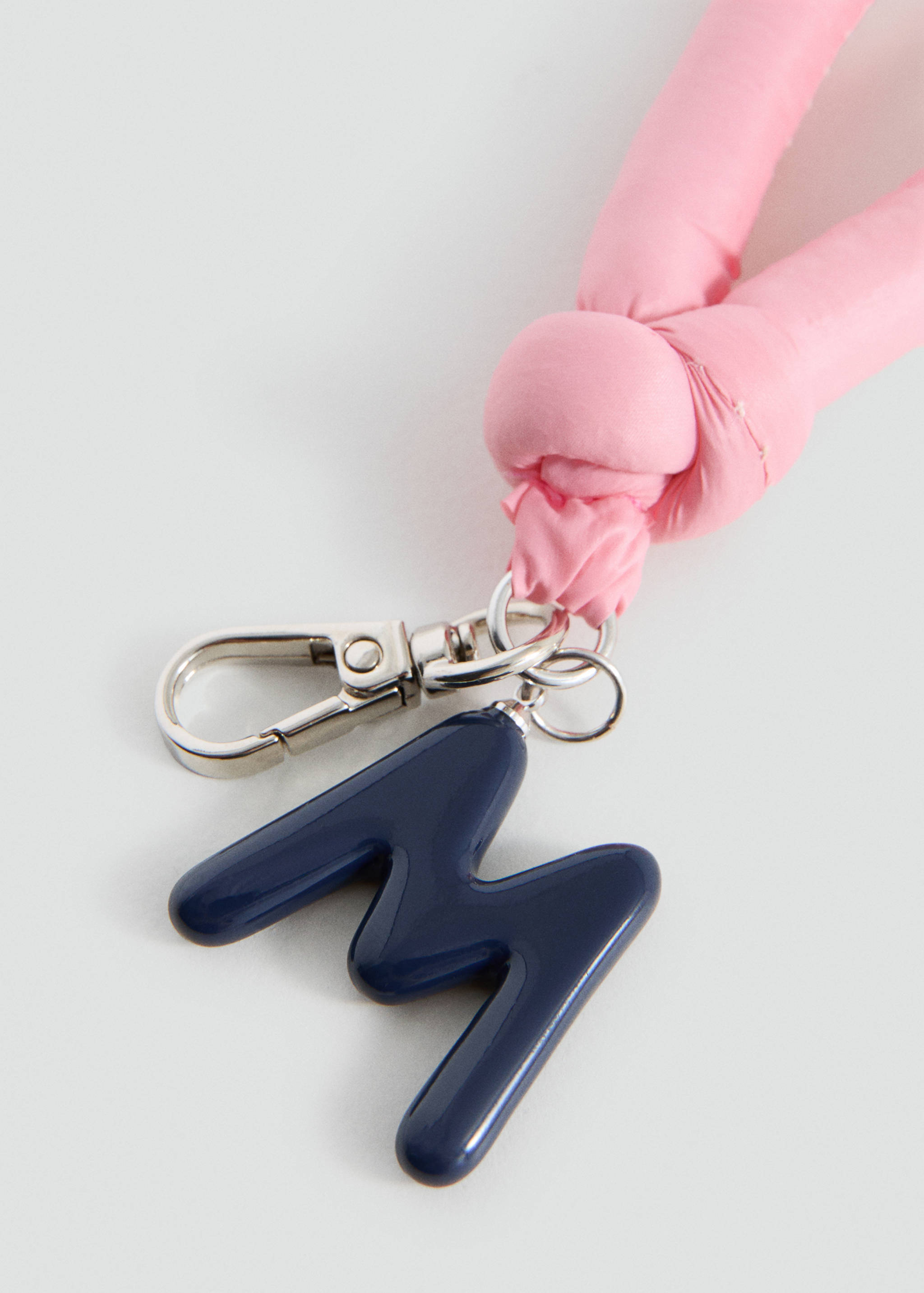 Key ring with initials - Medium plane
