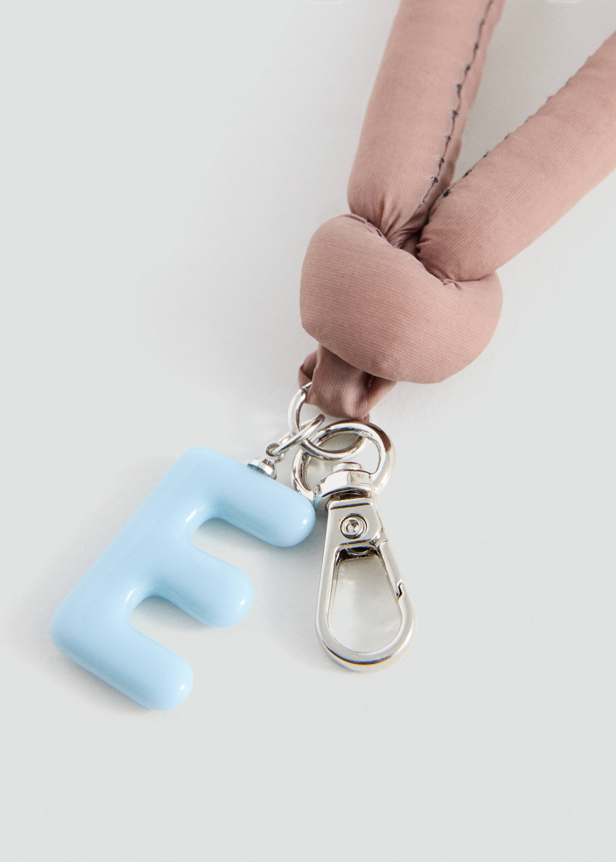 Key ring with initials - Medium plane