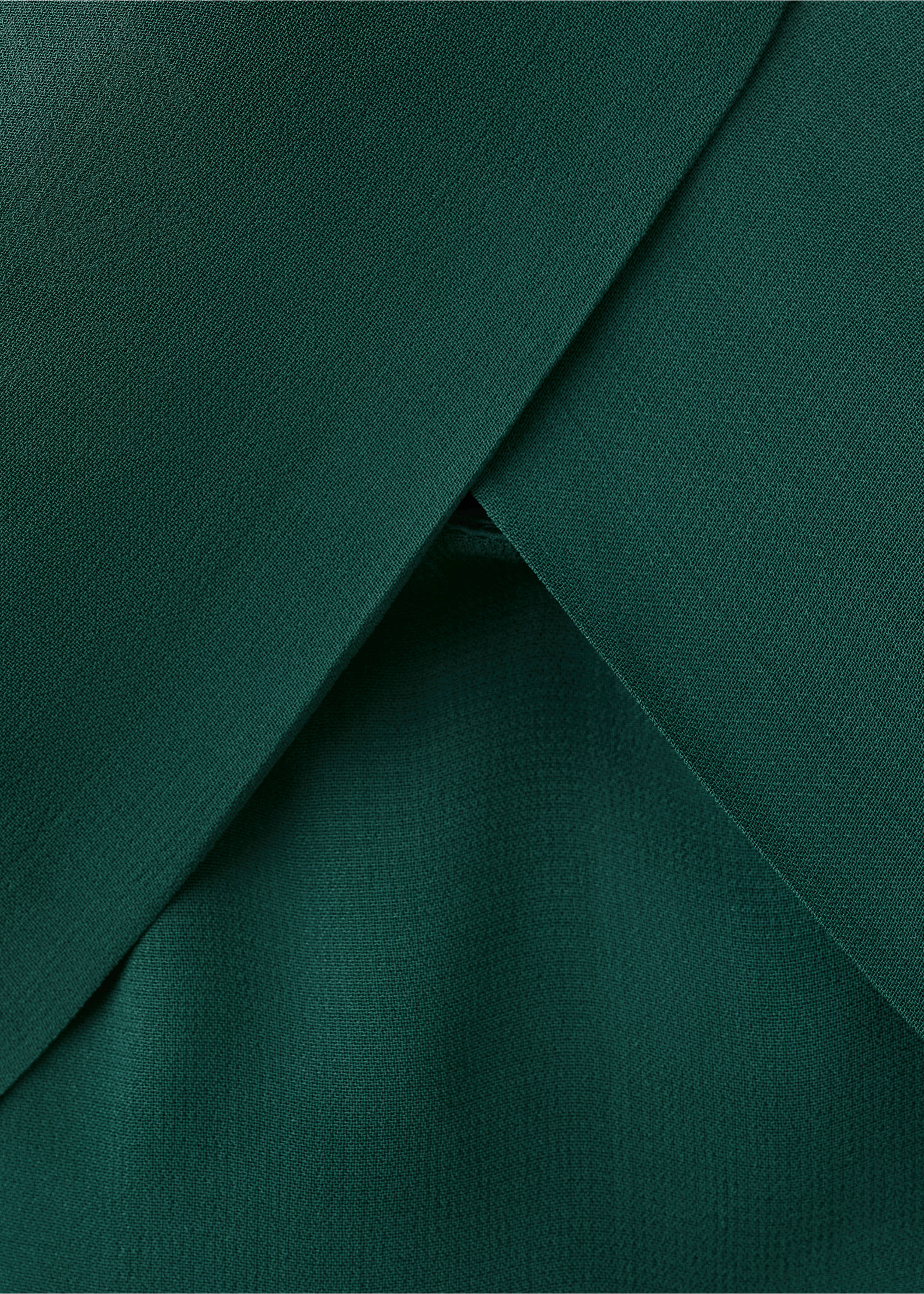 Vestido cuello halter - Detalle del artículo 8, Azul petróleo. Ref: 27035810-00.