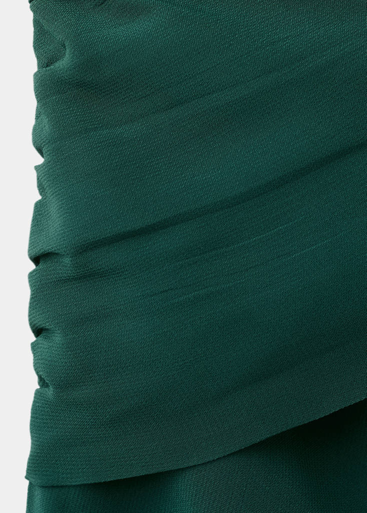 Halter neck dress — Petrol Blue