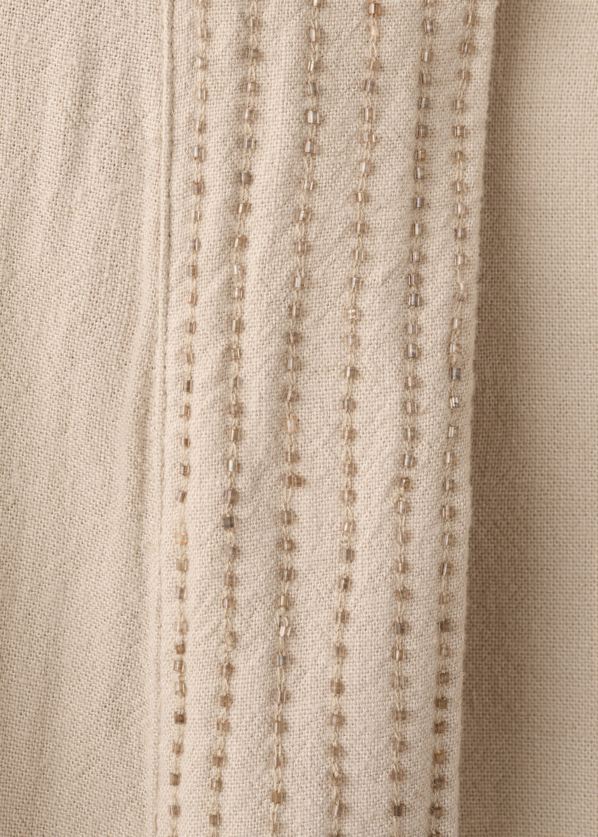 Куртка в стиле кимоно с блестками - Деталь изделия 8