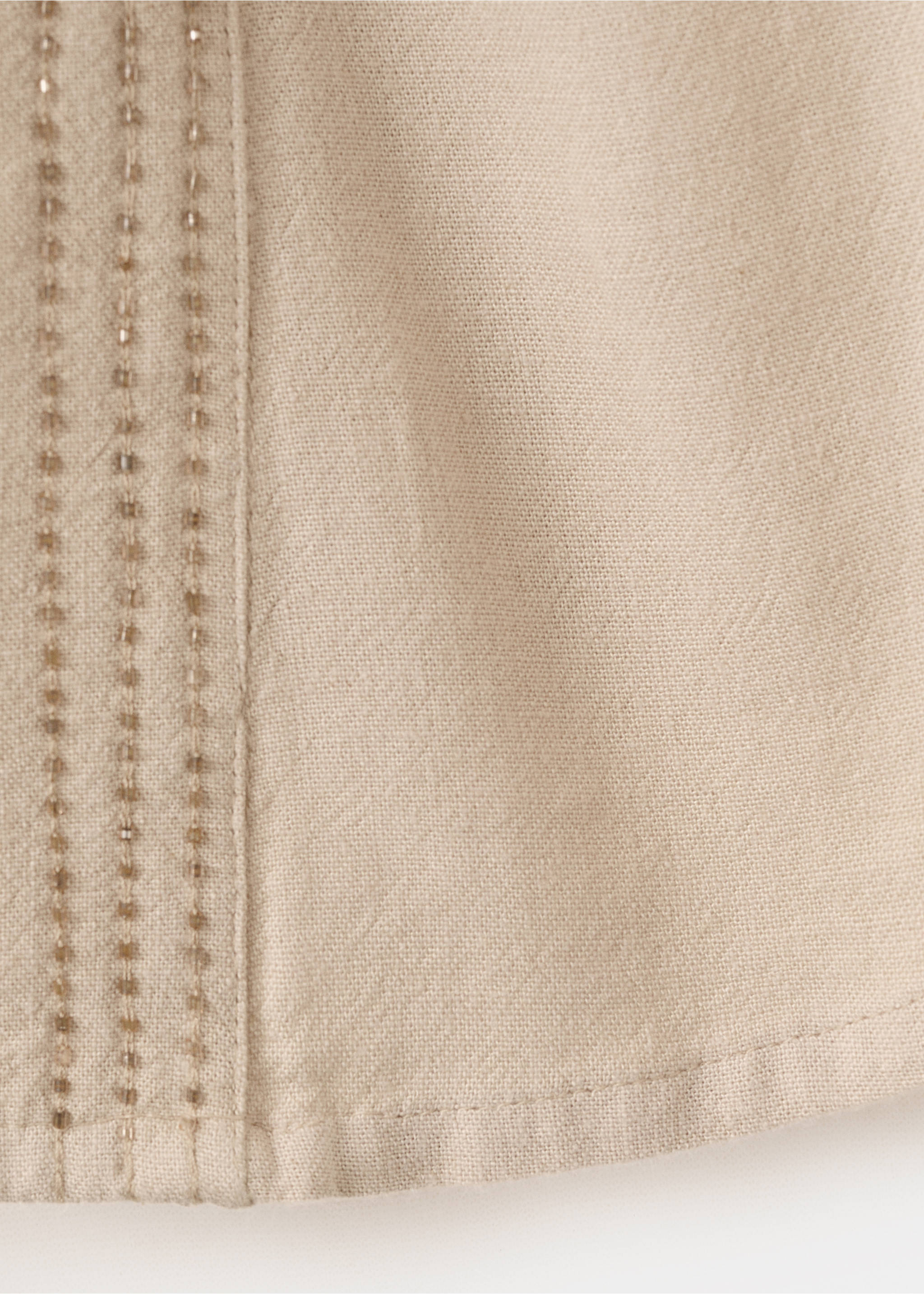 Veste style kimono brillante - Détail de l'article 0, Sable. Ref: 27035812-00.