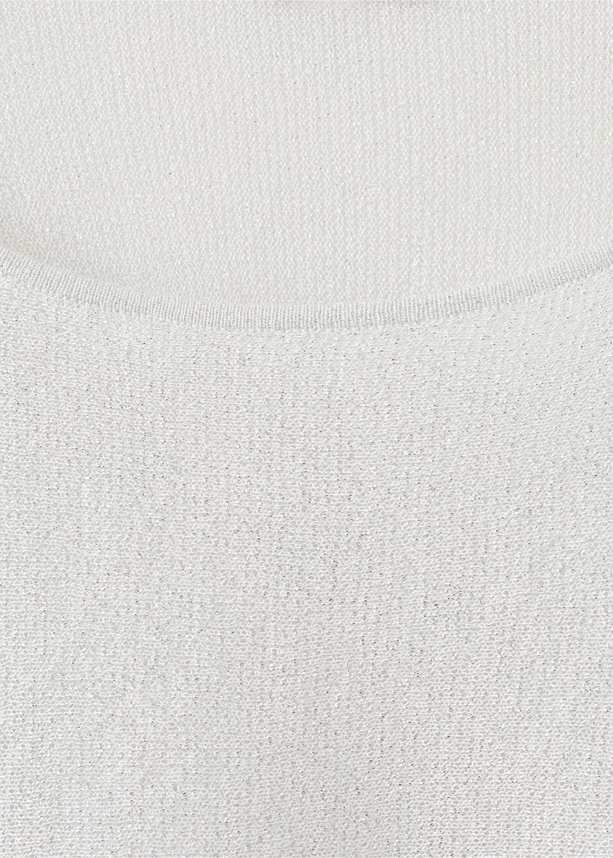 Capa punt lúrex asimètrica - Detall de l'article 8, Platejat. Ref: 27035813-00.