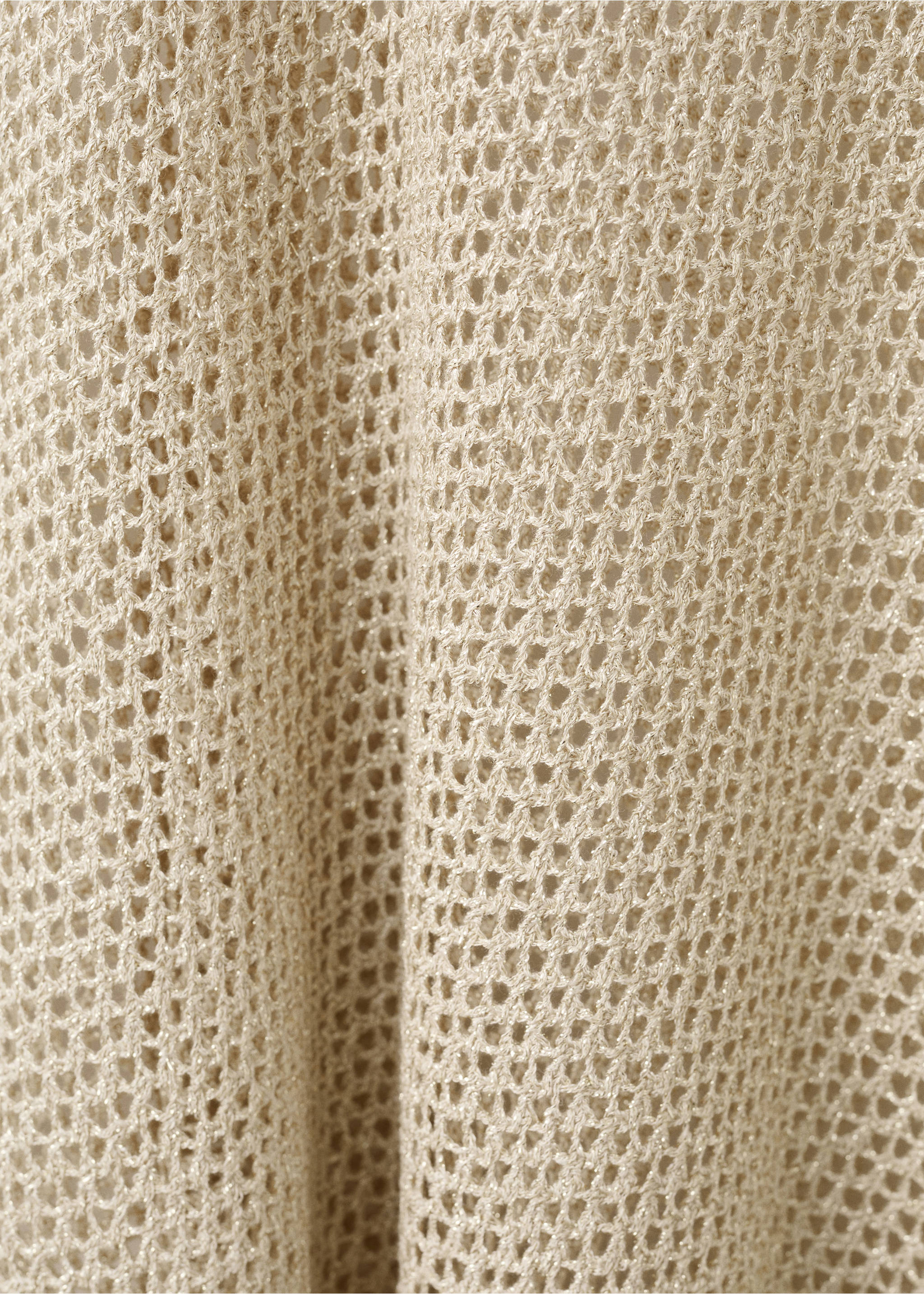 رداء محبوك غير متماثل من اللوريكس - تفاصيل المنتج 8, ذهبي. Ref: 27035815-00.