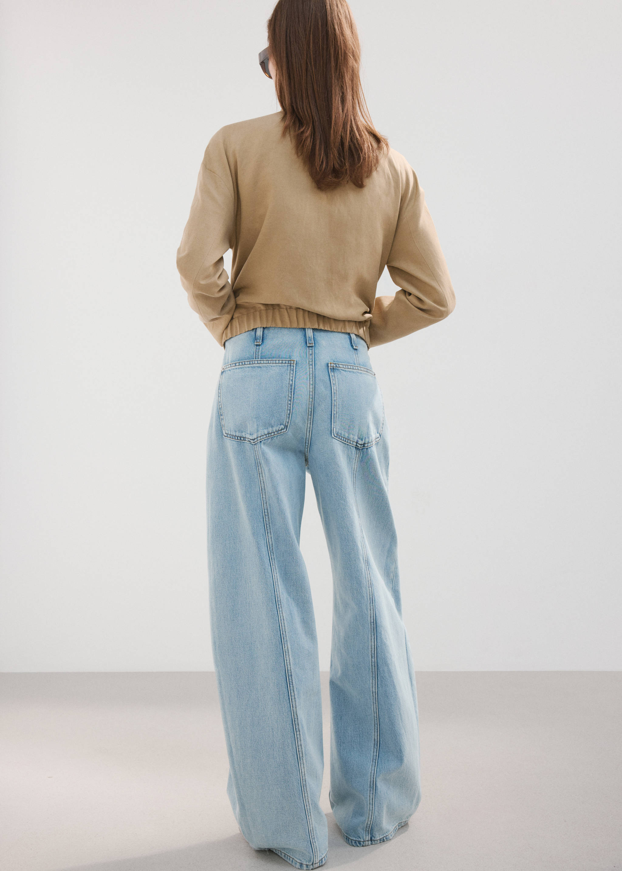 Jean balloon coutures - Verso de l’article