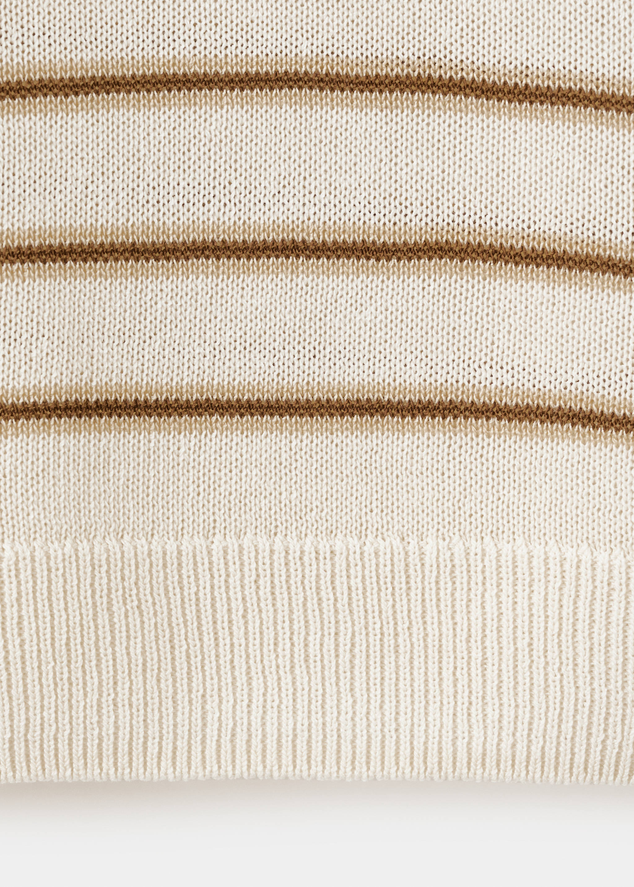 Knitted polo-neck sweater - Details of the article 0