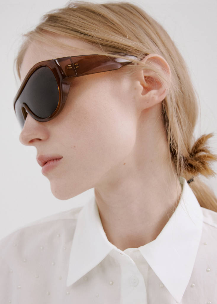 Pearl pocket shirt — Off White