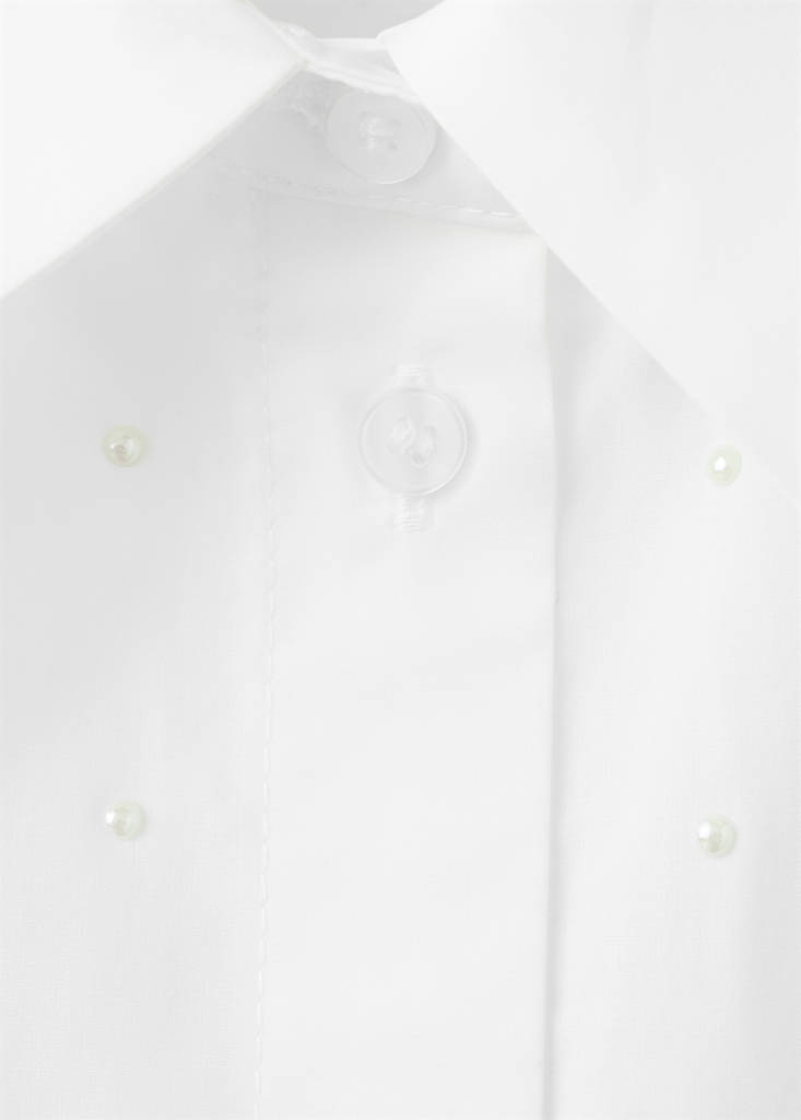 Pearl pocket shirt — Off White
