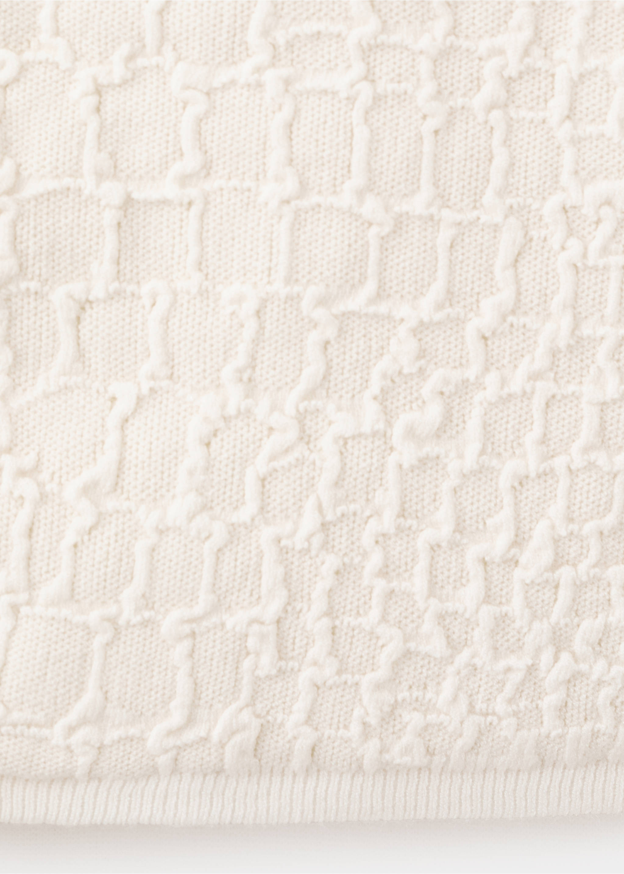 سترة بحياكة بنسيج محكم - تفاصيل المنتج 0, بيج فاتح. Ref: 27035823-00.