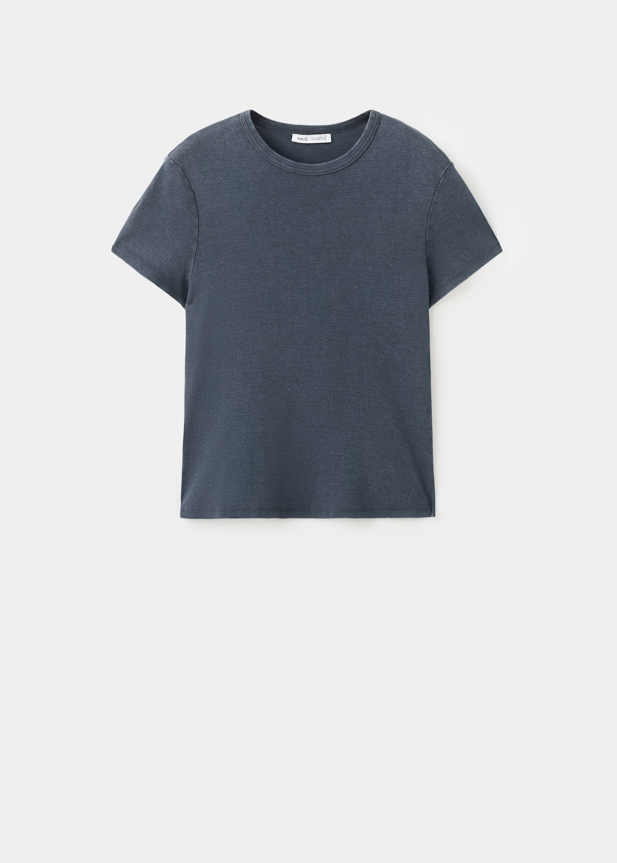 Camiseta algodón efecto lavado - Artículo sin modelo