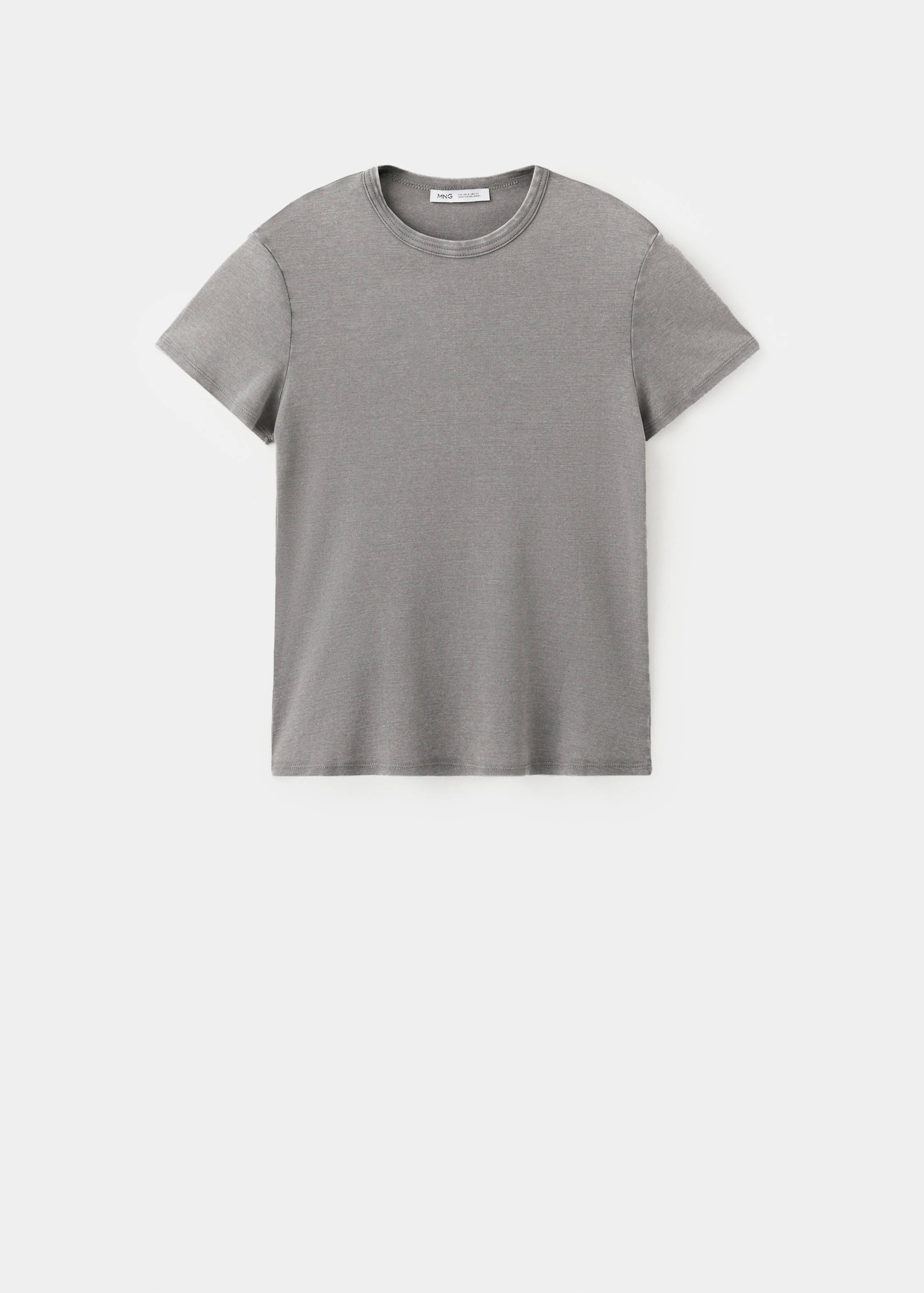 Camiseta algodón efecto lavado - Artículo sin modelo