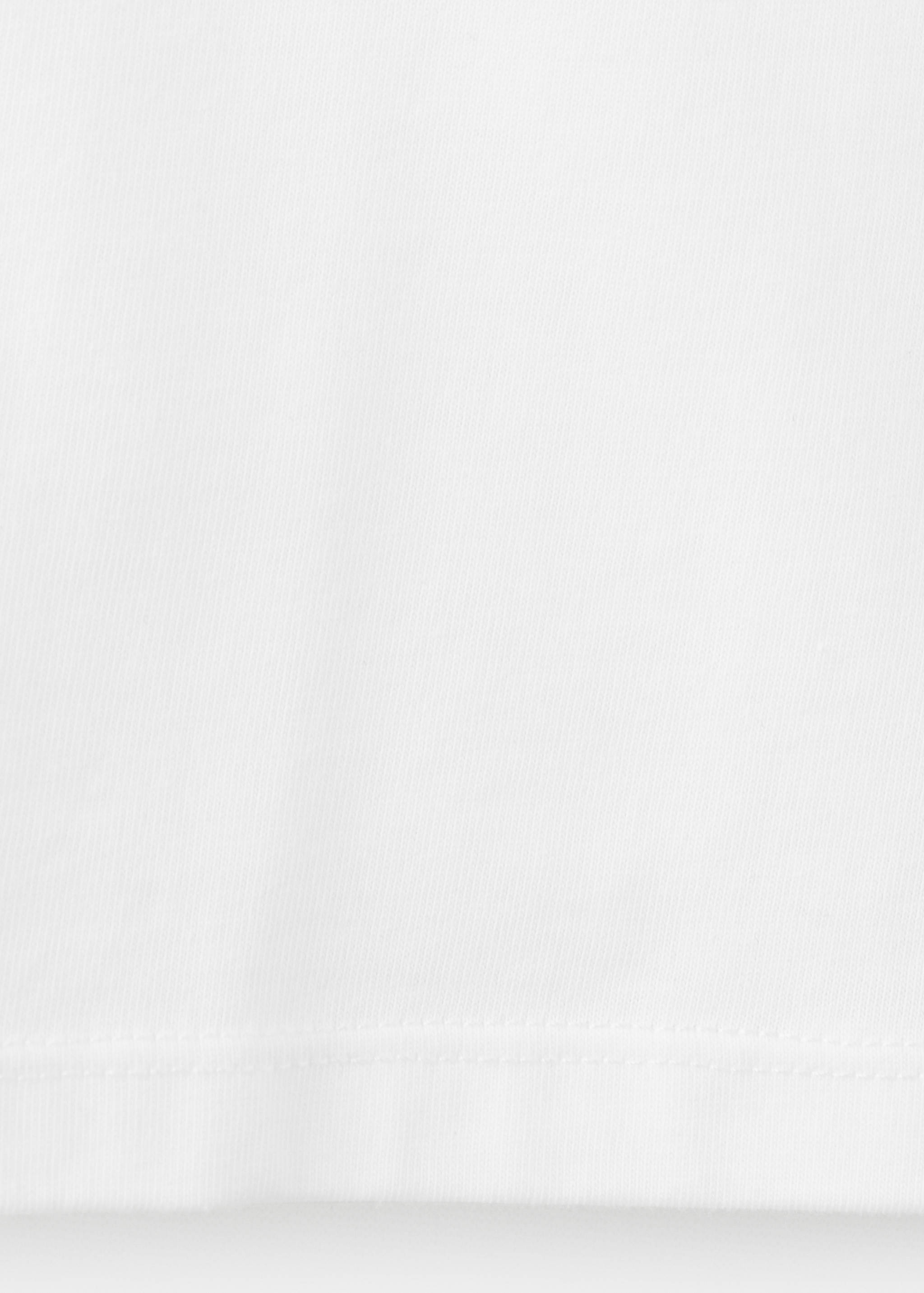 Embroidered cotton T-shirt - Details of the article 8