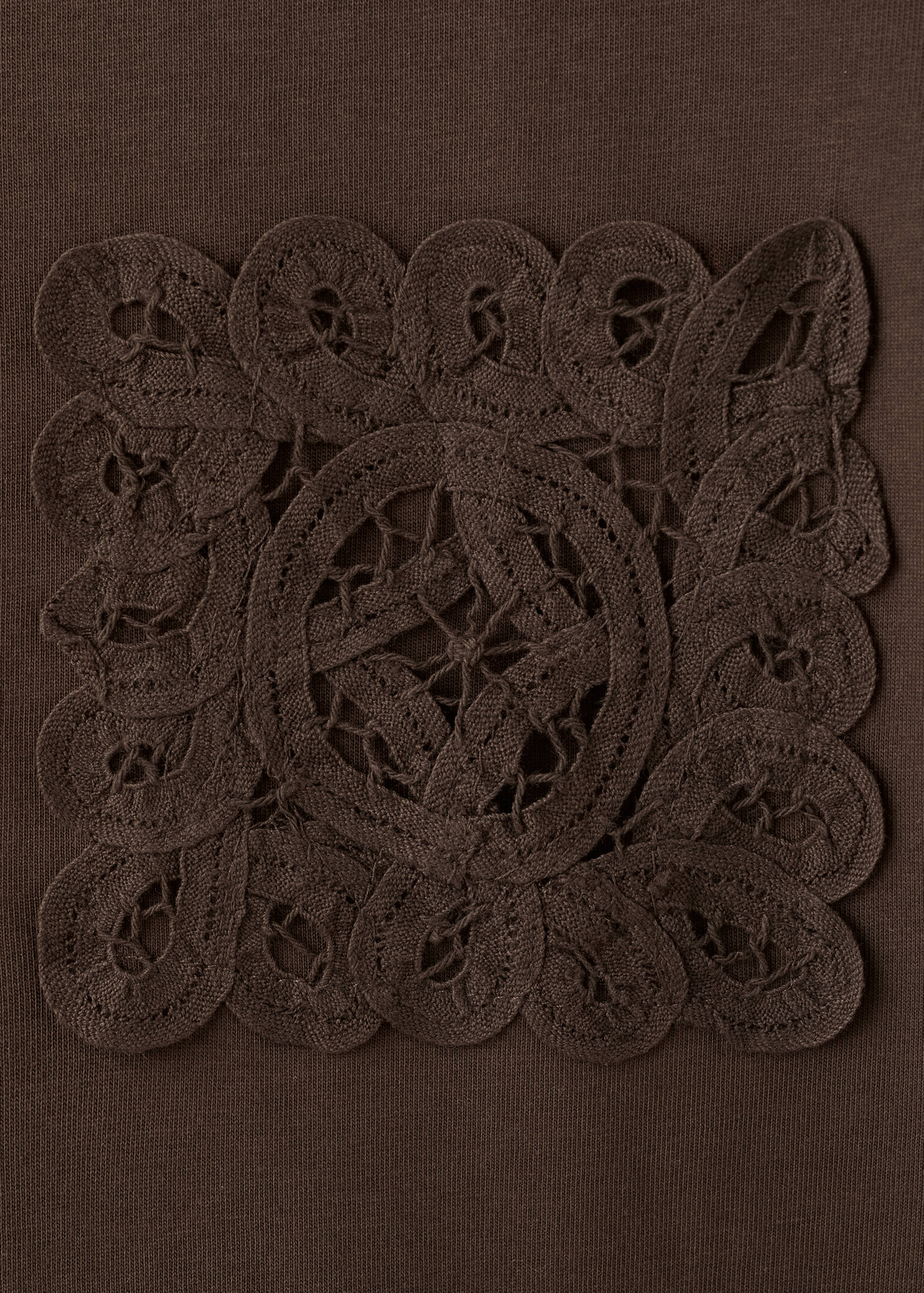 Embroidered cotton T-shirt - Details of the article 8