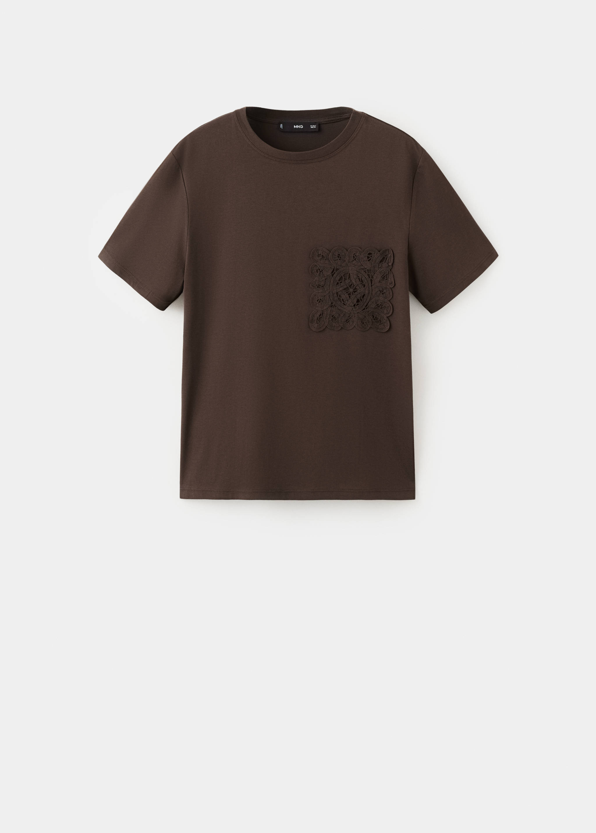 T-shirt coton brodé - Article sans modèle