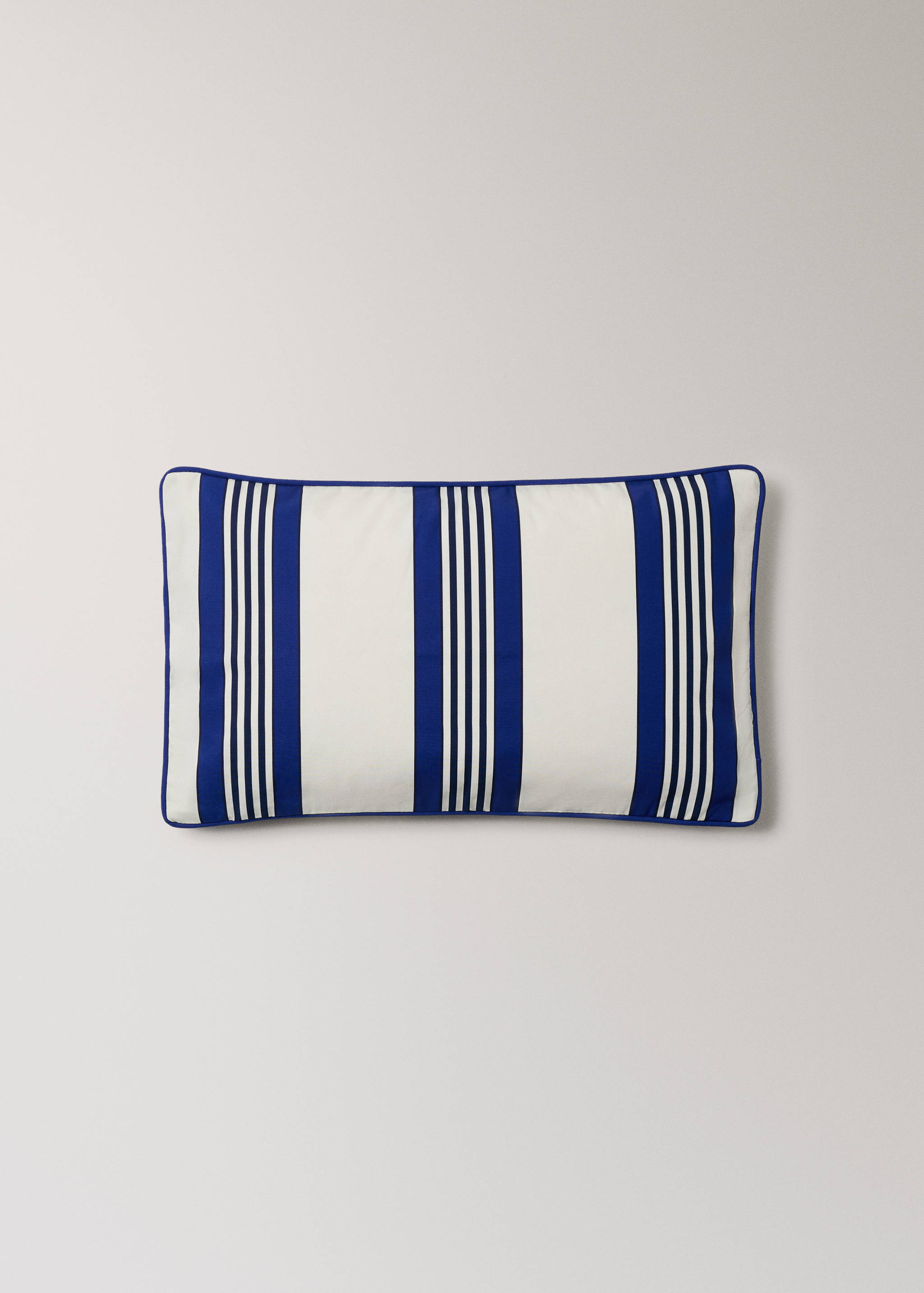 Cotton striped cushion cover 30x50 cm - Article without model