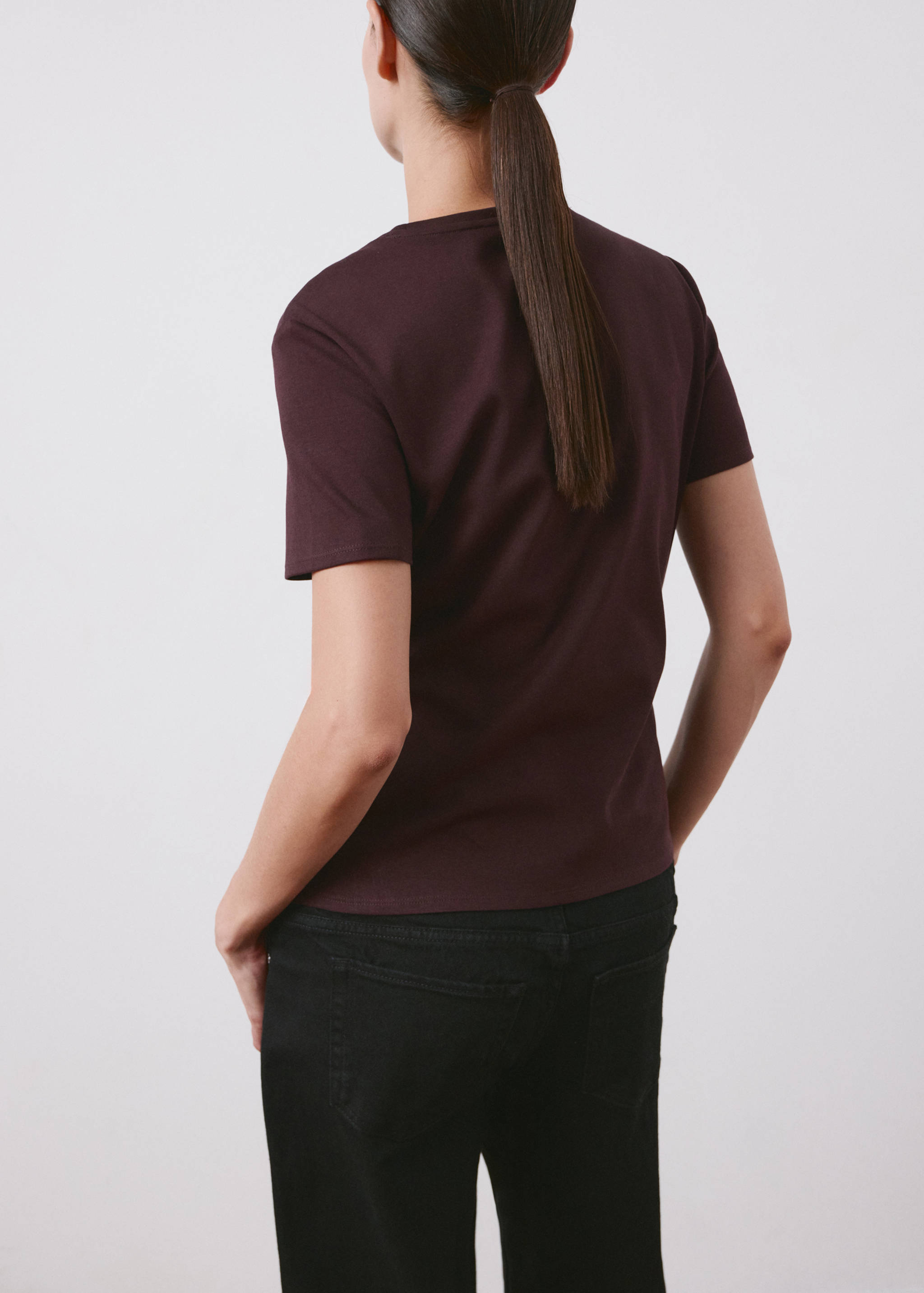 T-shirt coton grossesse - Verso de l’article