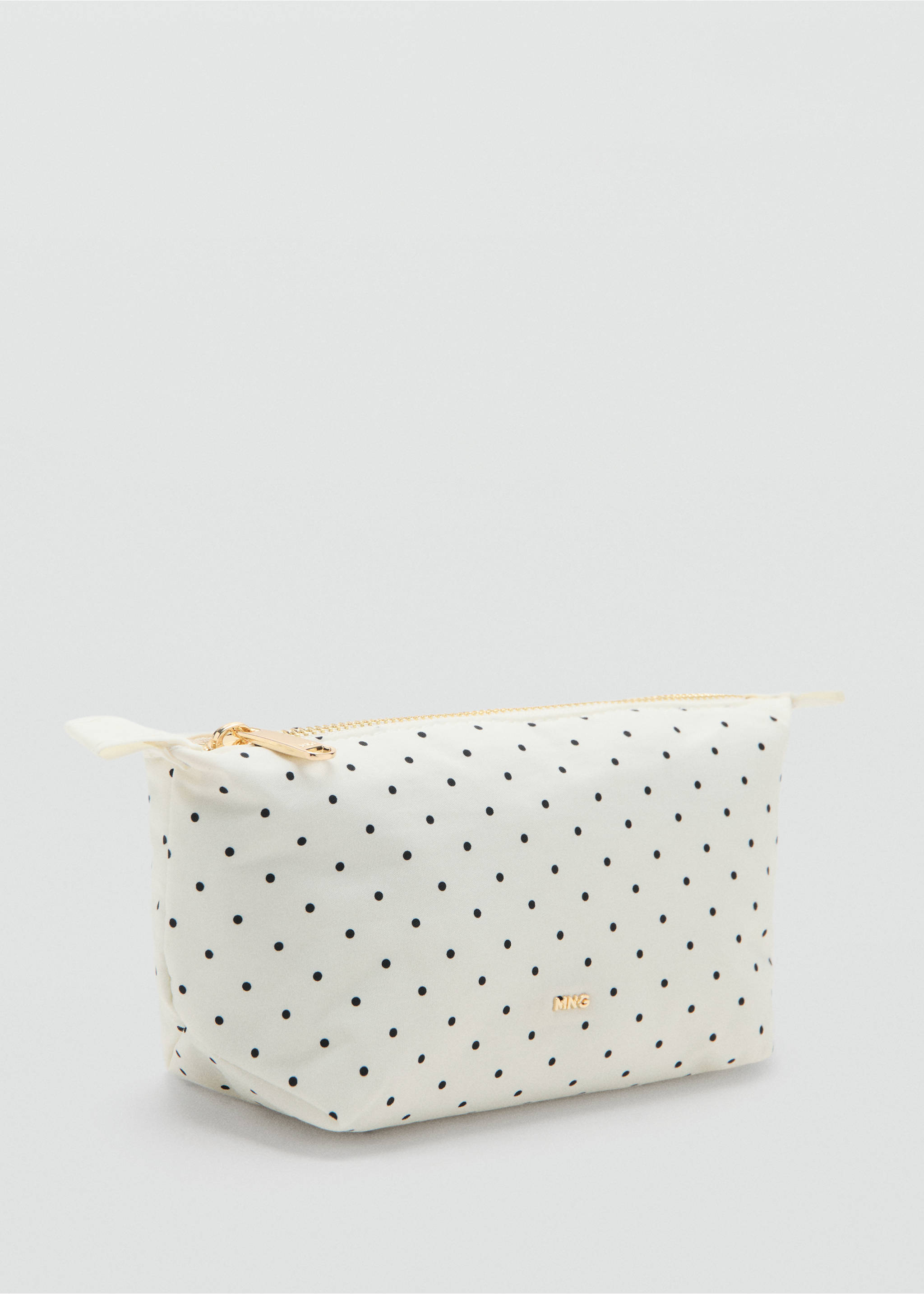 Medium polka dot toiletry bag - Medium plane, Off White. Ref: 27035836-00.