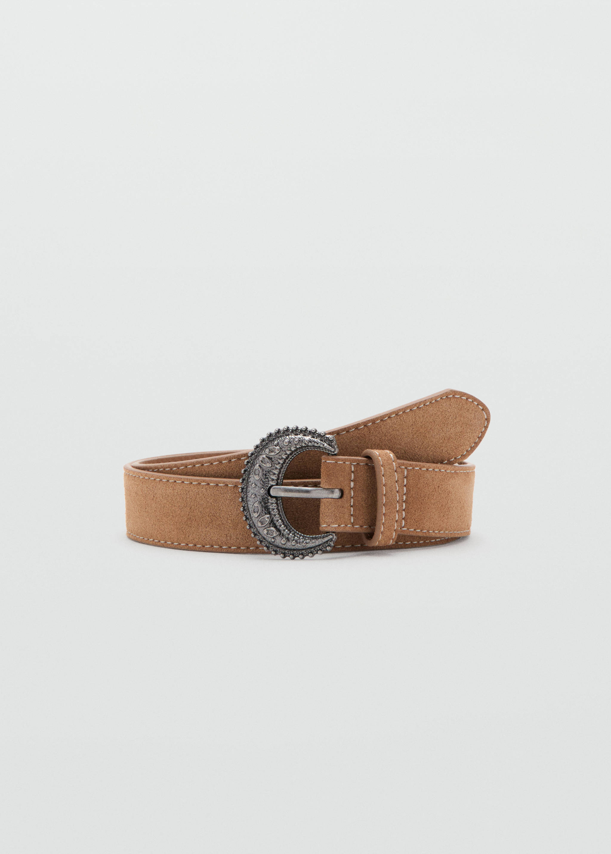 Buckle leather belt - Article without model