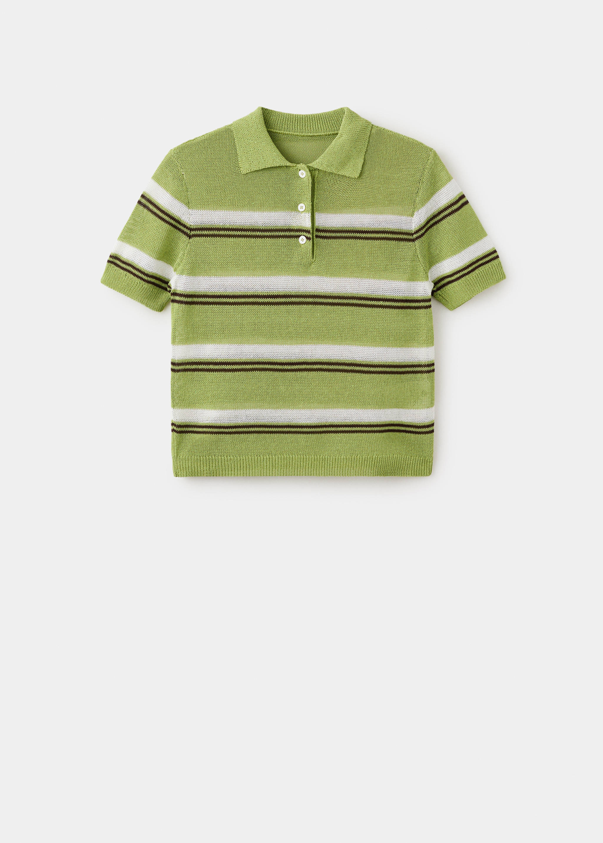 Pullover maglia collo polo - Articolo senza modello