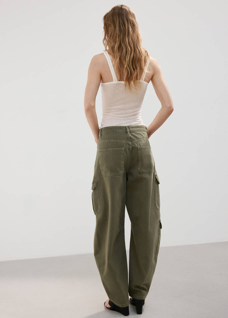 Pocket cargo jeans — Khaki