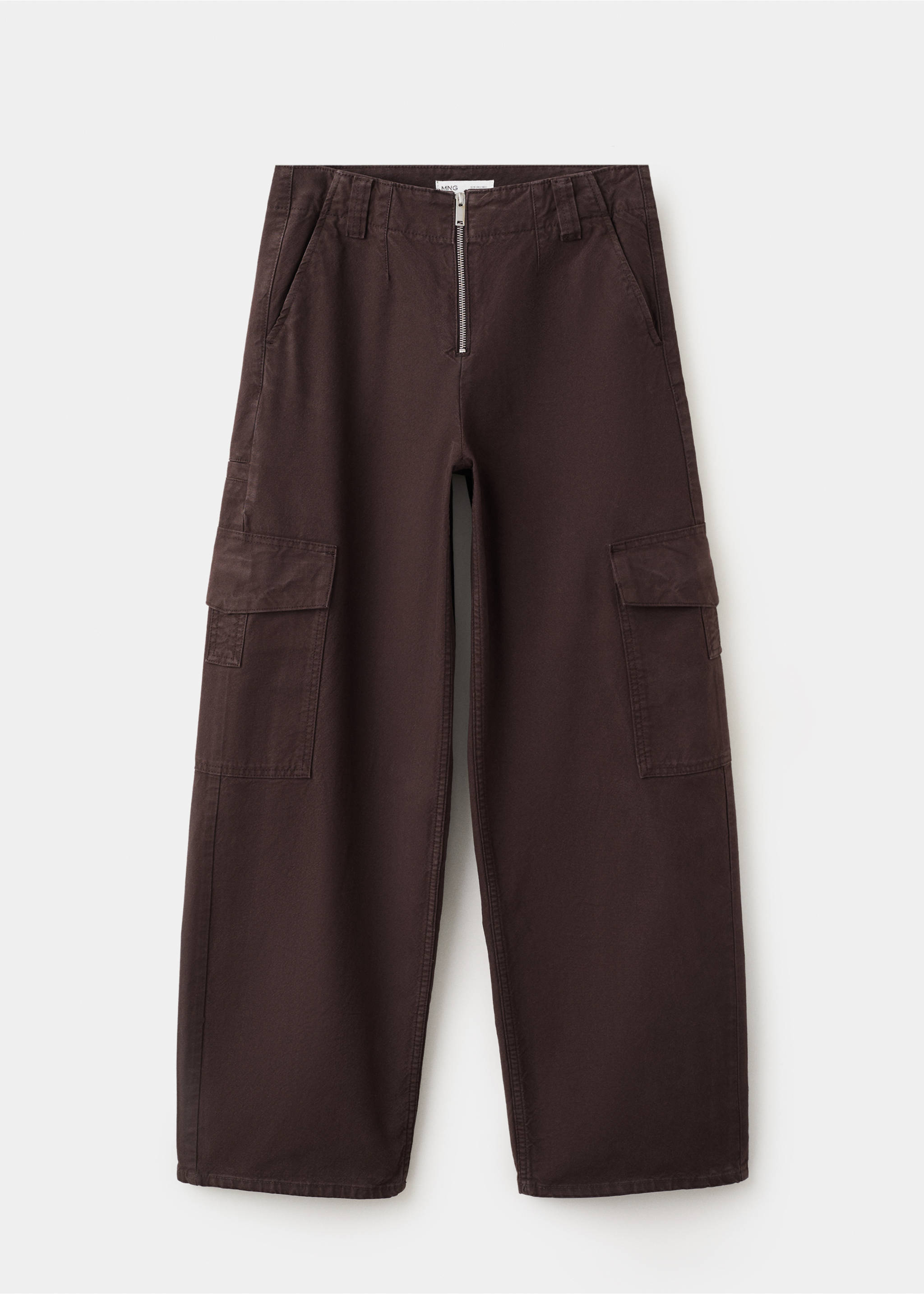 Pocket cargo jeans - Article without model, Plum. Ref: 27035843-00.